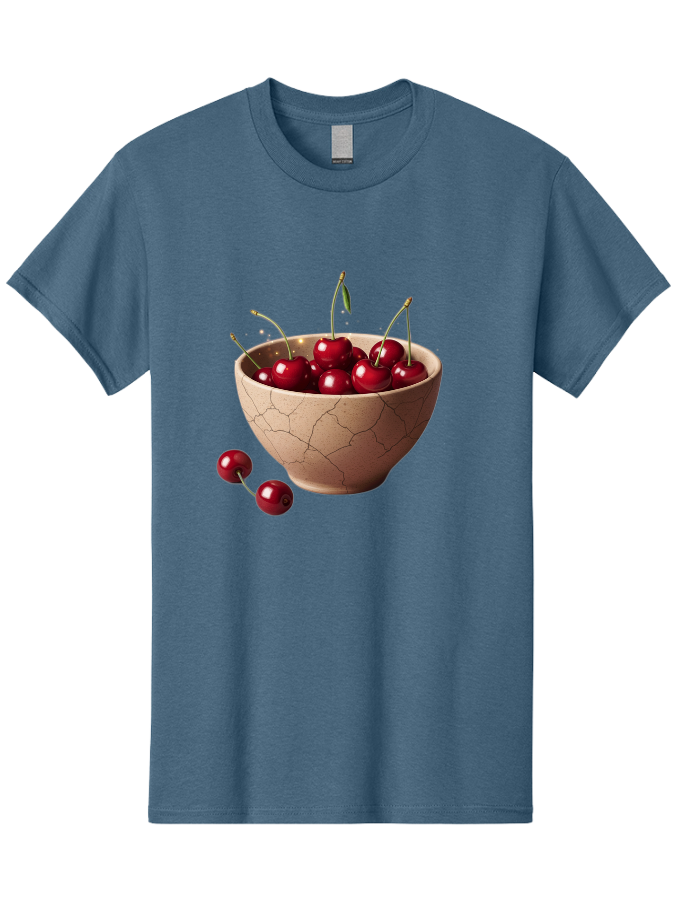 Cherries-5 Men'S Graphic Tee, 100% Cotton, Comfortable Casual Summer Wear, Machine Washable, Vintage Camera, Old Camera, Antique Camera, Black Camera, Classic Photography, Photography Equipment, Nostalgic Device, Film Camera, Camera Art Bai658