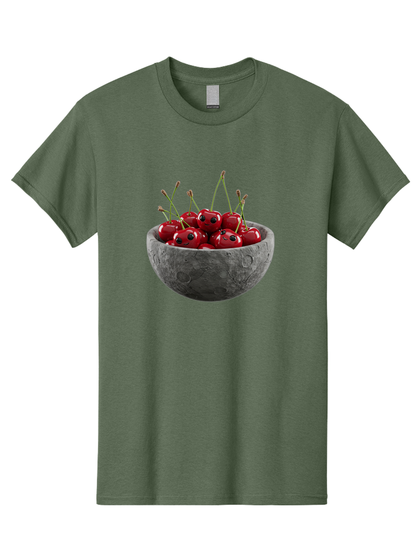 Cherries-In-A-Bowl-3 Men'S Graphic Tee, 100% Cotton, Comfortable Casual Summer Wear, Machine Washable, Vintage Camera, Old Camera, Antique Camera, Black Camera, Classic Photography, Photography Equipment, Nostalgic Device, Film Camera, Bai665