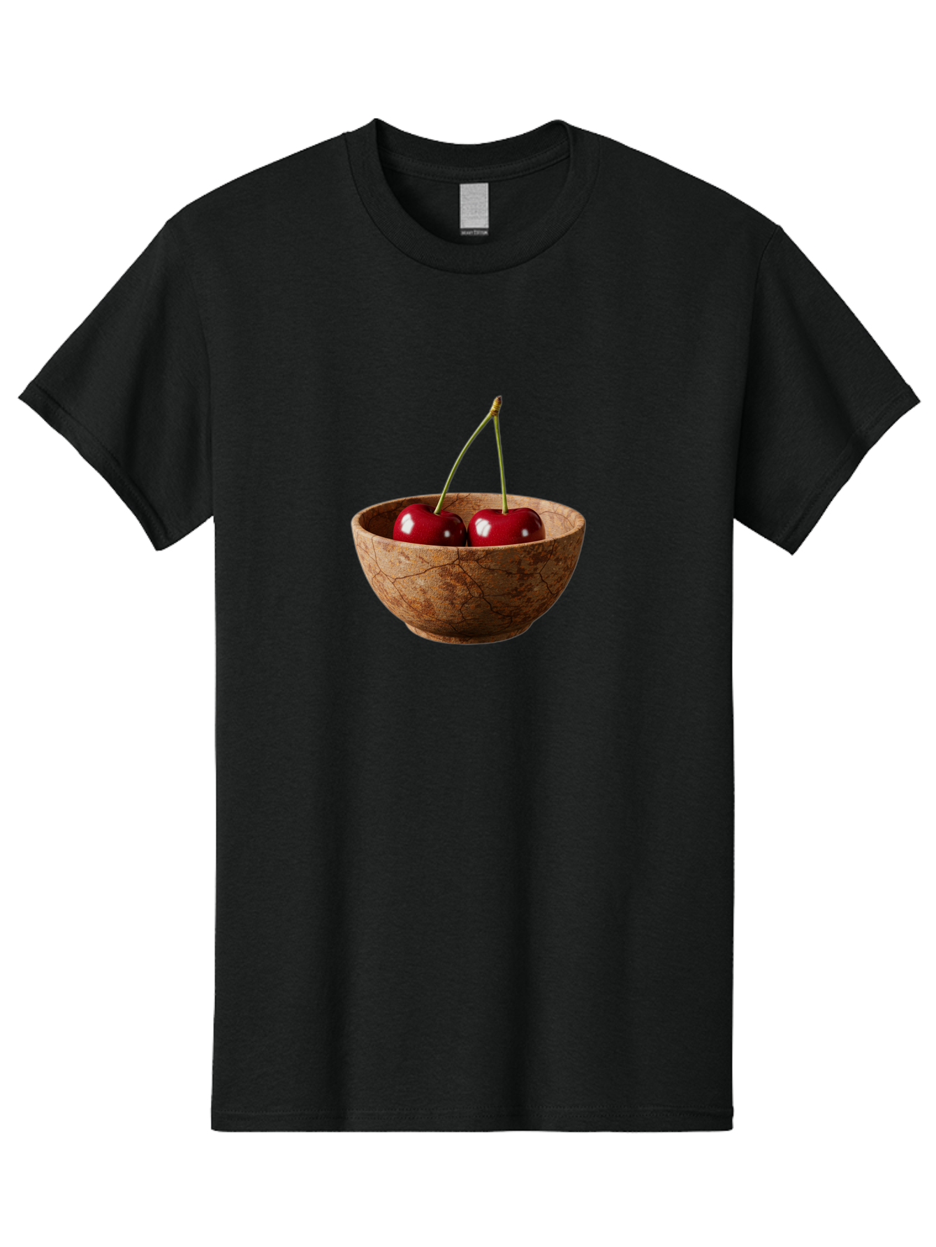 Cherries-In-A-Bowl Men'S Graphic Tee, 100% Cotton, Comfortable Casual Summer Wear, Machine Washable, Vintage Camera, Old Camera, Antique Camera, Black Camera, Classic Photography, Photography Equipment, Nostalgic Device, Film Camera, Bai666