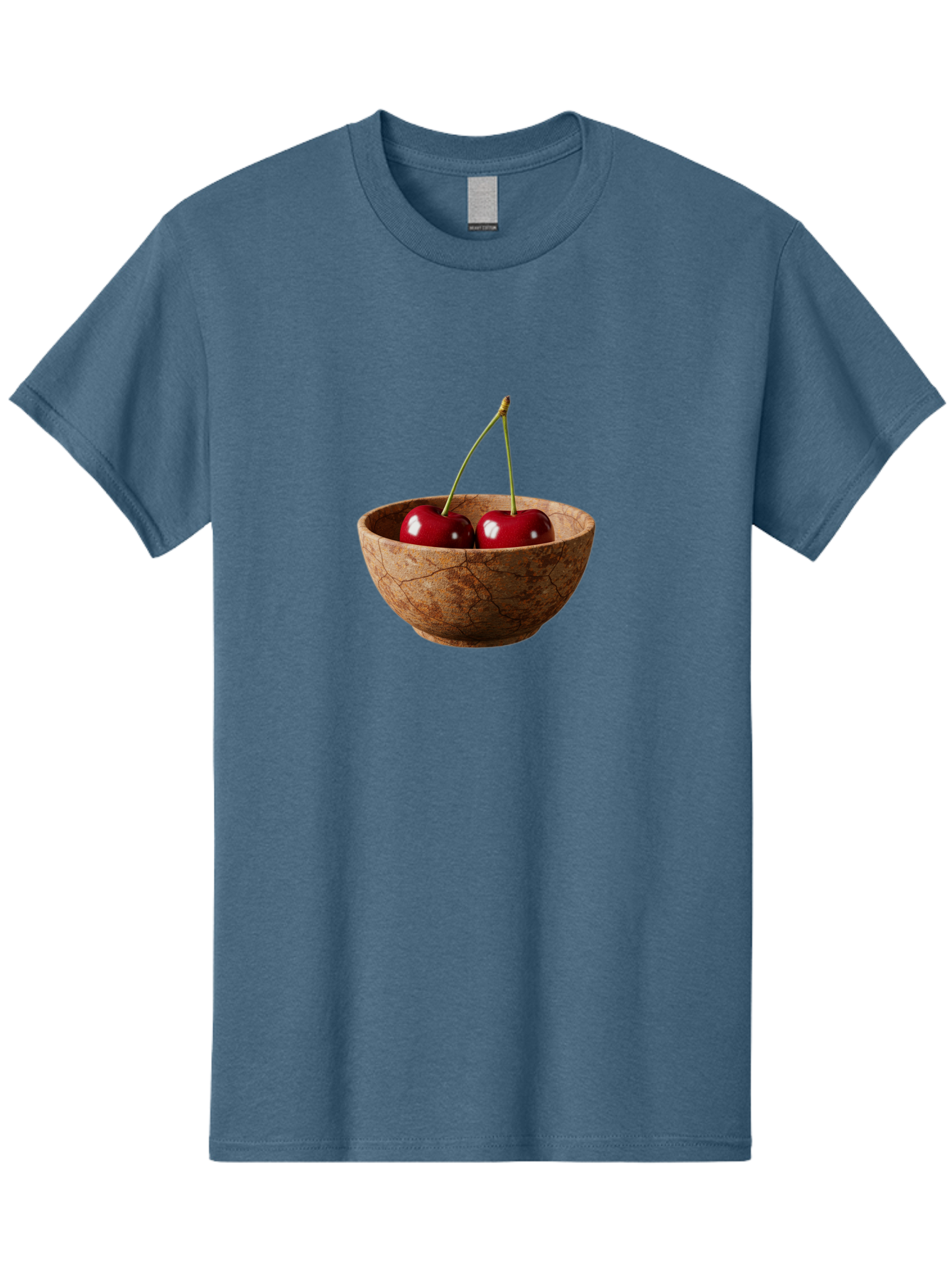 Cherries-In-A-Bowl Men'S Graphic Tee, 100% Cotton, Comfortable Casual Summer Wear, Machine Washable, Vintage Camera, Old Camera, Antique Camera, Black Camera, Classic Photography, Photography Equipment, Nostalgic Device, Film Camera, Bai666