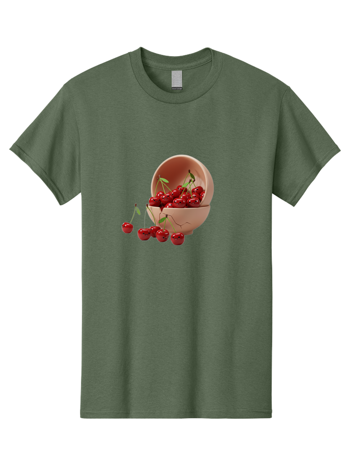 Cherries-In-A-Broken-Bowl Men'S Graphic Tee, 100% Cotton, Comfortable Casual Summer Wear, Machine Washable, Vintage Camera, Old Camera, Antique Camera, Black Camera, Classic Photography, Photography Equipment, Nostalgic Device, Film Camera, Bai667