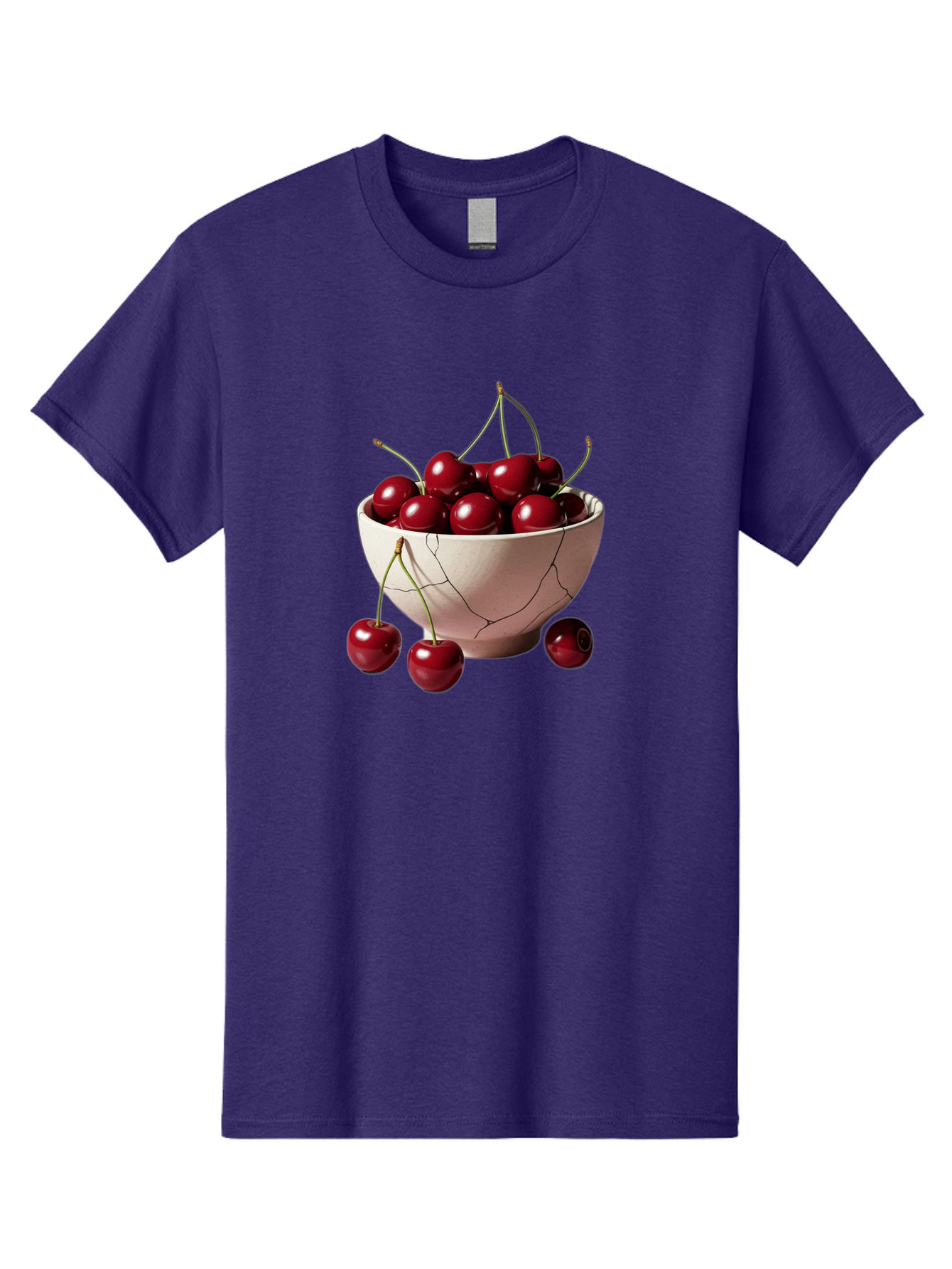 Cherries-In-A-Broken-White-Bowl Men'S Graphic Tee, 100% Cotton, Comfortable Casual Summer Wear, Machine Washable, Vintage Camera, Old Camera, Antique Camera, Black Camera, Classic Photography, Photography Equipment, Nostalgic Device, Bai668