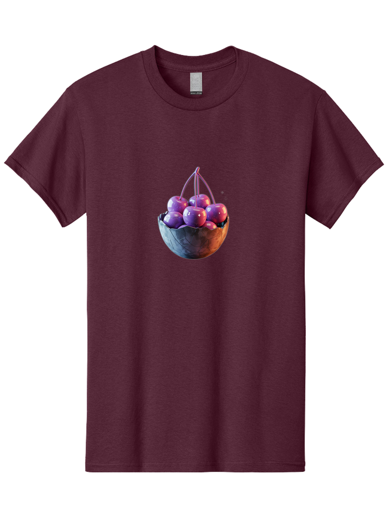 Cherries-In-Basket-1 Men'S Graphic Tee, 100% Cotton, Comfortable Casual Summer Wear, Machine Washable, Vintage Camera, Old Camera, Antique Camera, Black Camera, Classic Photography, Photography Equipment, Nostalgic Device, Film Camera, Bai671