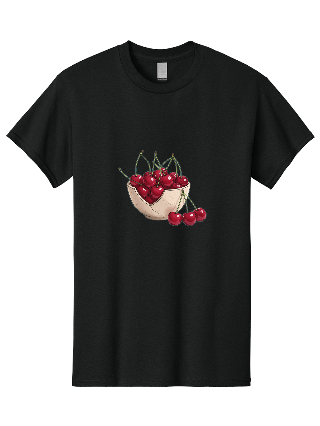 Cherries-In-Bowl-13 Men'S Graphic Tee, 100% Cotton, Comfortable Casual Summer Wear, Machine Washable, Vintage Camera, Old Camera, Antique Camera, Black Camera, Classic Photography, Photography Equipment, Nostalgic Device, Film Camera, Bai677