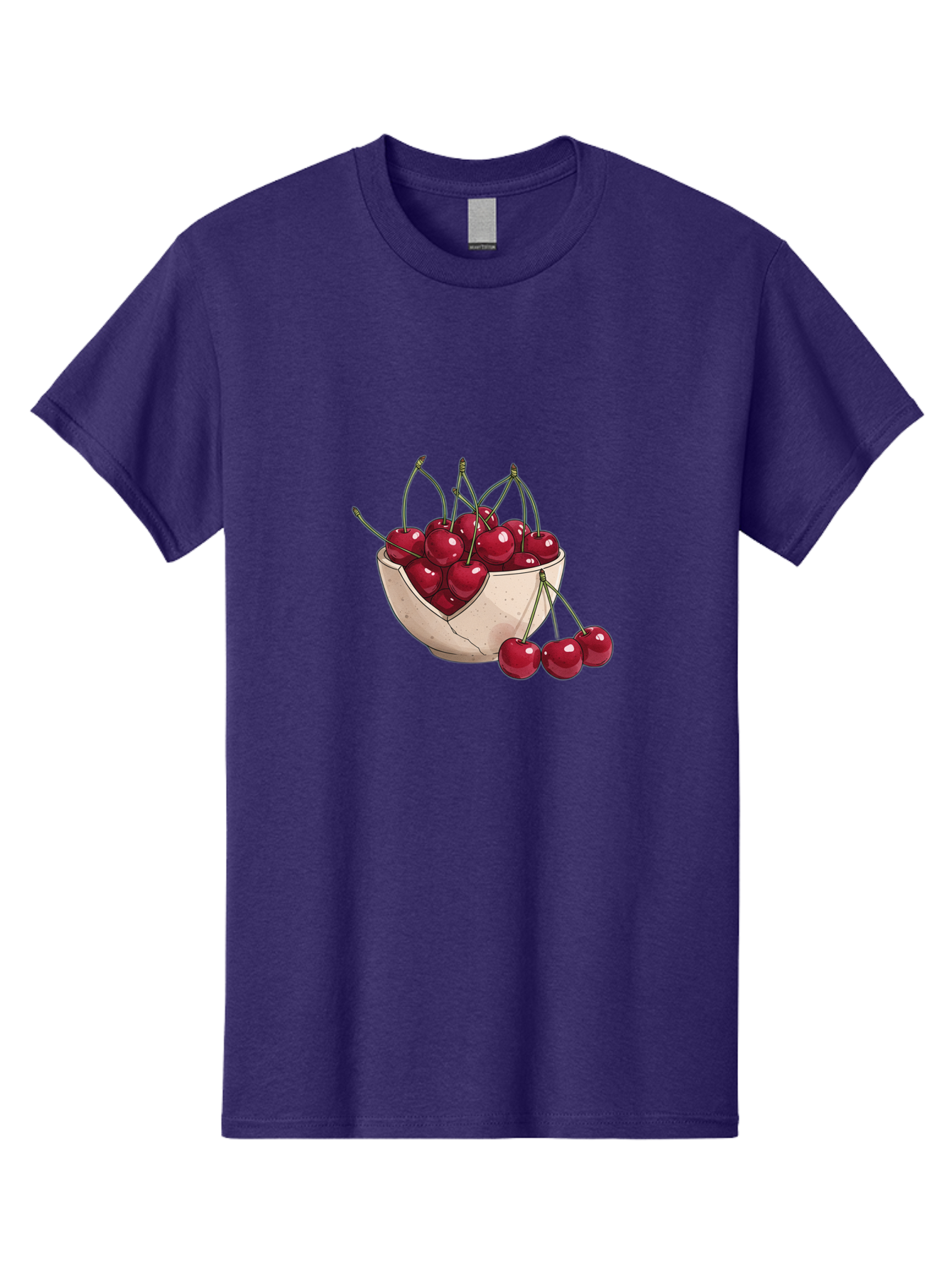 Cherries-In-Bowl-13 Men'S Graphic Tee, 100% Cotton, Comfortable Casual Summer Wear, Machine Washable, Vintage Camera, Old Camera, Antique Camera, Black Camera, Classic Photography, Photography Equipment, Nostalgic Device, Film Camera, Bai677