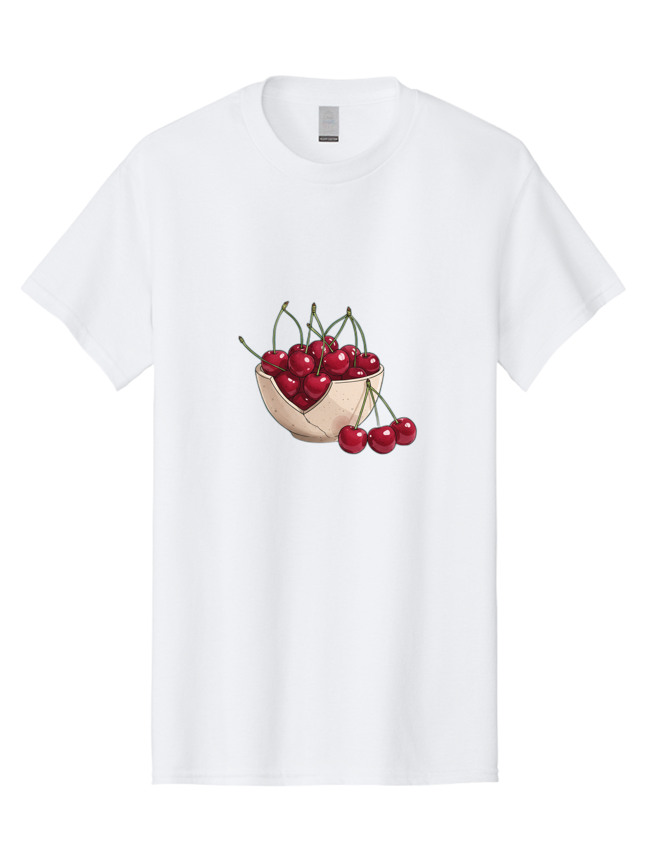Cherries-In-Bowl-13 Men'S Graphic Tee, 100% Cotton, Comfortable Casual Summer Wear, Machine Washable, Vintage Camera, Old Camera, Antique Camera, Black Camera, Classic Photography, Photography Equipment, Nostalgic Device, Film Camera, Bai677