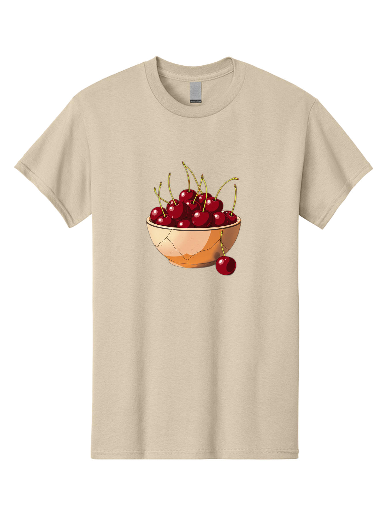 Cherries-In-Bowl-14 Men'S Graphic Tee, 100% Cotton, Comfortable Casual Summer Wear, Machine Washable, Vintage Camera, Old Camera, Antique Camera, Black Camera, Classic Photography, Photography Equipment, Nostalgic Device, Film Camera, Bai678