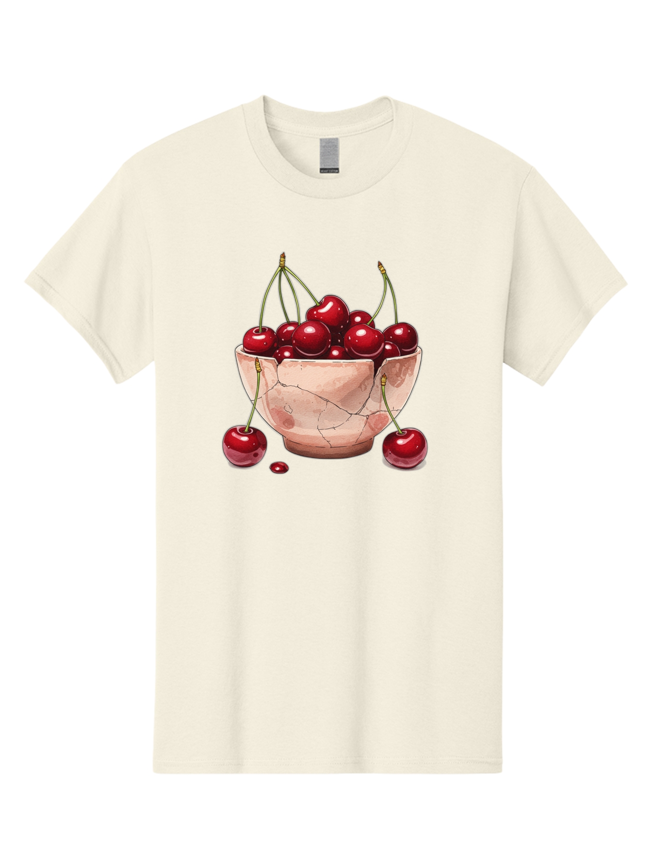 Cherries-In-Bowl-18 Men'S Graphic Tee, 100% Cotton, Comfortable Casual Summer Wear, Machine Washable, Vintage Camera, Old Camera, Antique Camera, Black Camera, Classic Photography, Photography Equipment, Nostalgic Device, Film Camera, Bai682