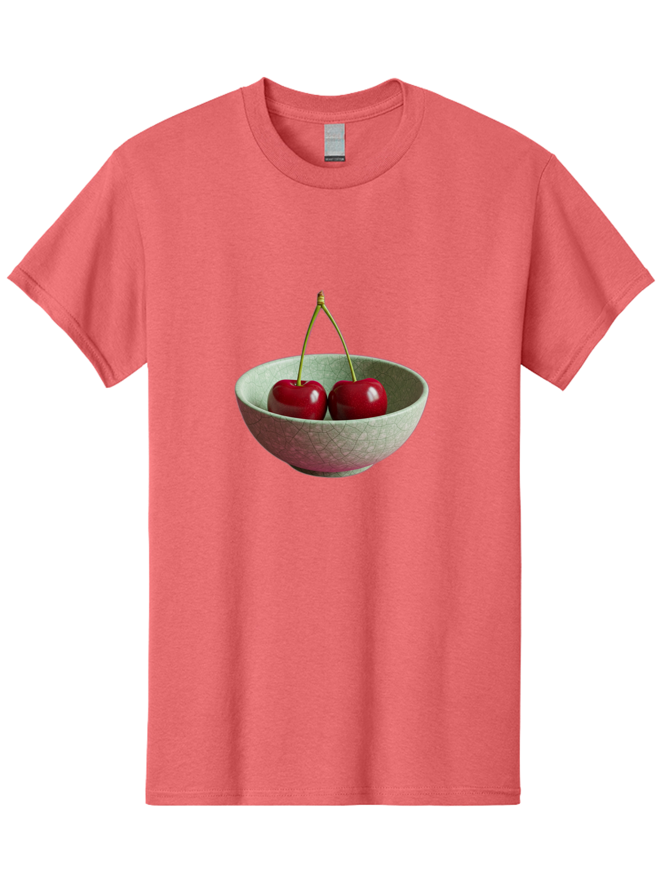 Cherries-In-Bowl-2 Men'S Graphic Tee, 100% Cotton, Comfortable Casual Summer Wear, Machine Washable, Vintage Camera, Old Camera, Antique Camera, Black Camera, Classic Photography, Photography Equipment, Nostalgic Device, Film Camera, Bai684