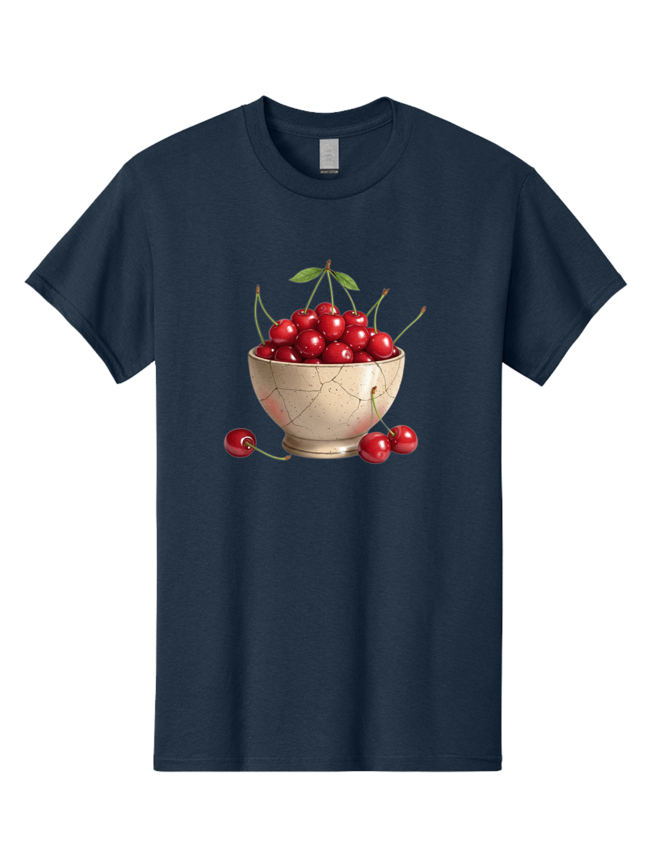 Cherries-In-Bowl-21 Men'S Graphic Tee, 100% Cotton, Comfortable Casual Summer Wear, Machine Washable, Vintage Camera, Old Camera, Antique Camera, Black Camera, Classic Photography, Photography Equipment, Nostalgic Device, Film Camera, Bai686