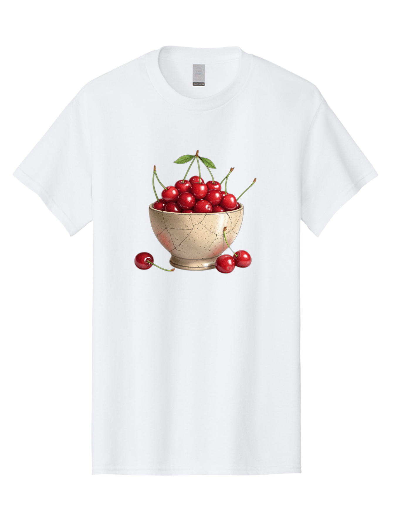 Cherries-In-Bowl-21 Men'S Graphic Tee, 100% Cotton, Comfortable Casual Summer Wear, Machine Washable, Vintage Camera, Old Camera, Antique Camera, Black Camera, Classic Photography, Photography Equipment, Nostalgic Device, Film Camera, Bai686