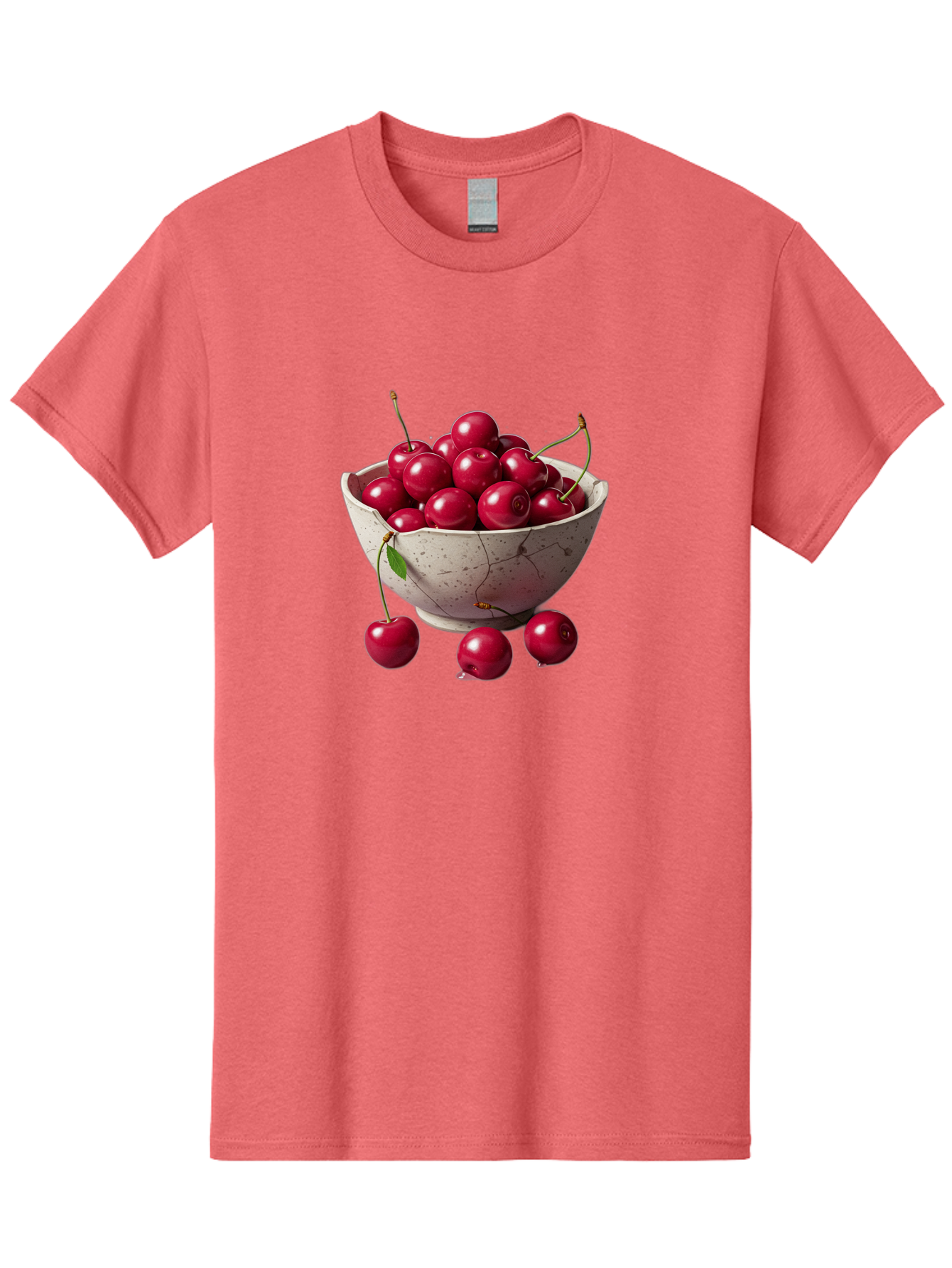Cherries-In-Bowl-22 Men'S Graphic Tee, 100% Cotton, Comfortable Casual Summer Wear, Machine Washable, Vintage Camera, Old Camera, Antique Camera, Black Camera, Classic Photography, Photography Equipment, Nostalgic Device, Film Camera, Bai687
