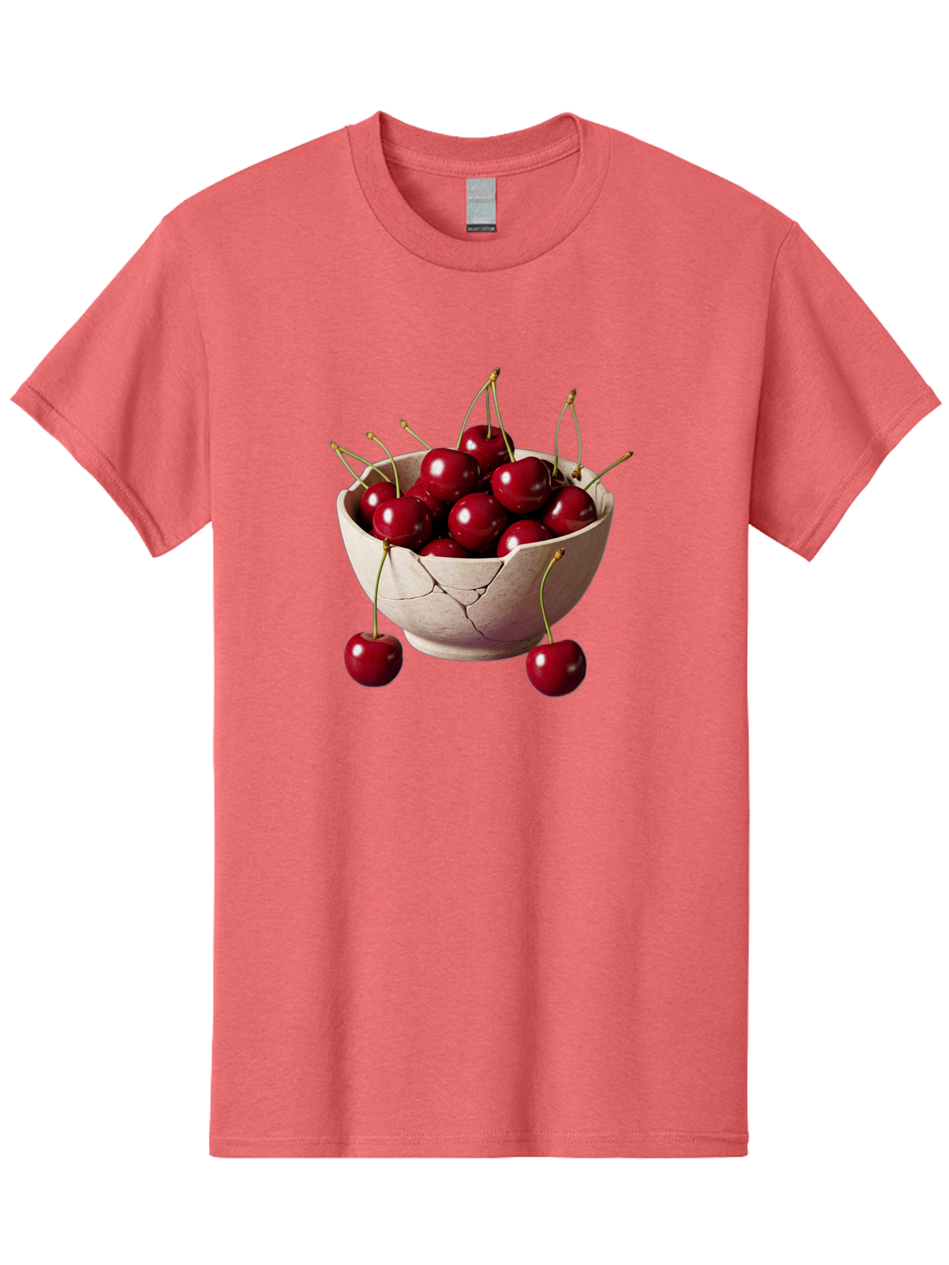 Cherries-In-Bowl-26 Men'S Graphic Tee, 100% Cotton, Comfortable Casual Summer Wear, Machine Washable, Vintage Camera, Old Camera, Antique Camera, Black Camera, Classic Photography, Photography Equipment, Nostalgic Device, Film Camera, Bai691