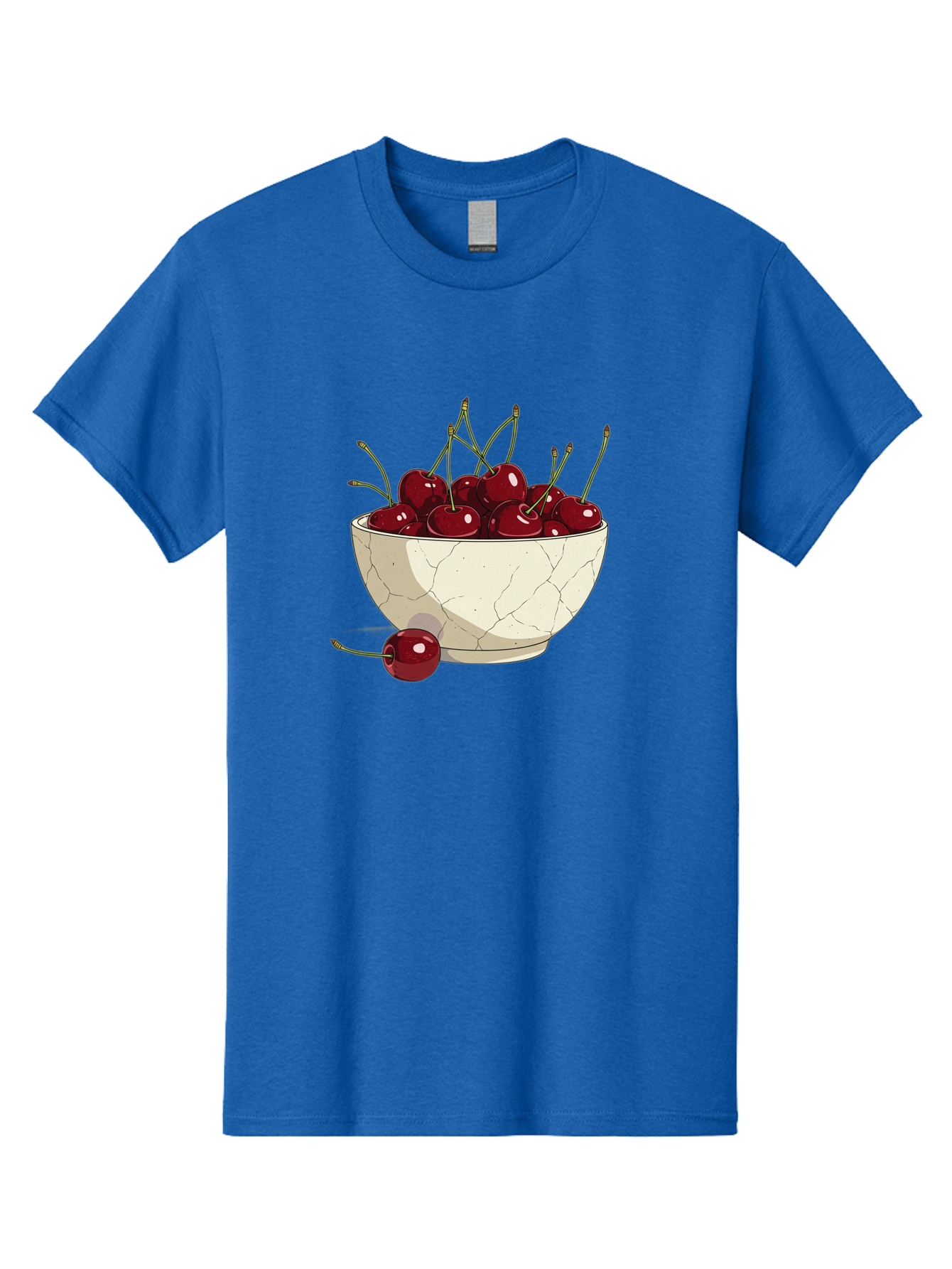 Cherries-In-Bowl-3 Men'S Graphic Tee, 100% Cotton, Comfortable Casual Summer Wear, Machine Washable, Vintage Camera, Old Camera, Antique Camera, Black Camera, Classic Photography, Photography Equipment, Nostalgic Device, Film Camera, Bai693