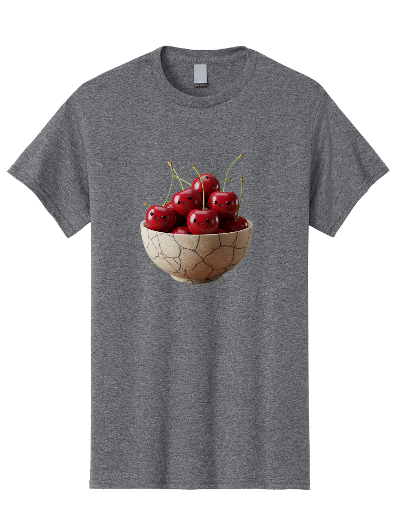 Cherries-In-Bowl-5 Men'S Graphic Tee, 100% Cotton, Comfortable Casual Summer Wear, Machine Washable, Vintage Camera, Old Camera, Antique Camera, Black Camera, Classic Photography, Photography Equipment, Nostalgic Device, Film Camera, Bai695