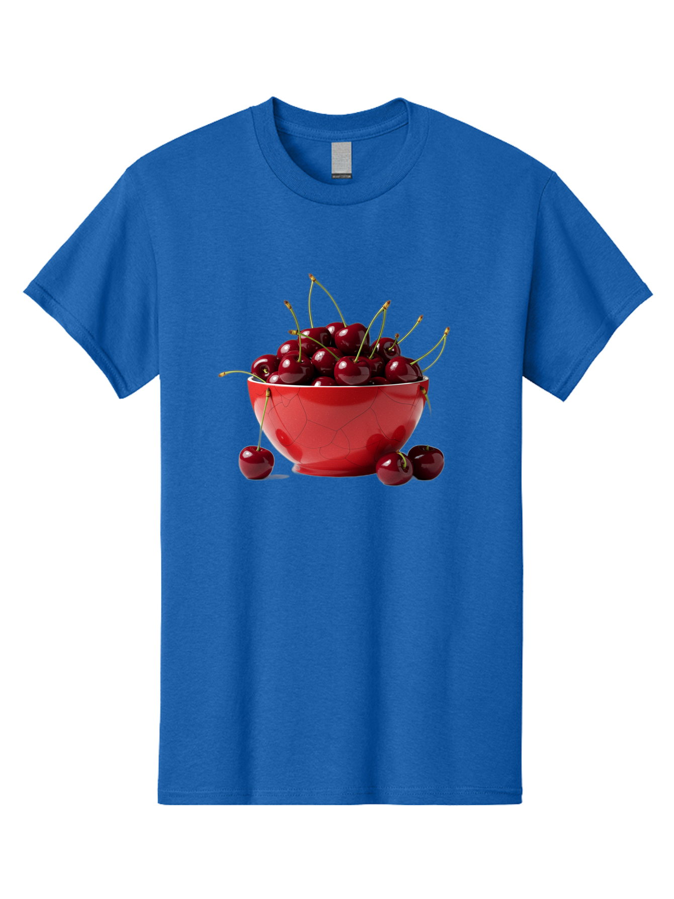 Cherries-In-Bowl-6 Men'S Graphic Tee, 100% Cotton, Comfortable Casual Summer Wear, Machine Washable, Vintage Camera, Old Camera, Antique Camera, Black Camera, Classic Photography, Photography Equipment, Nostalgic Device, Film Camera, Bai696