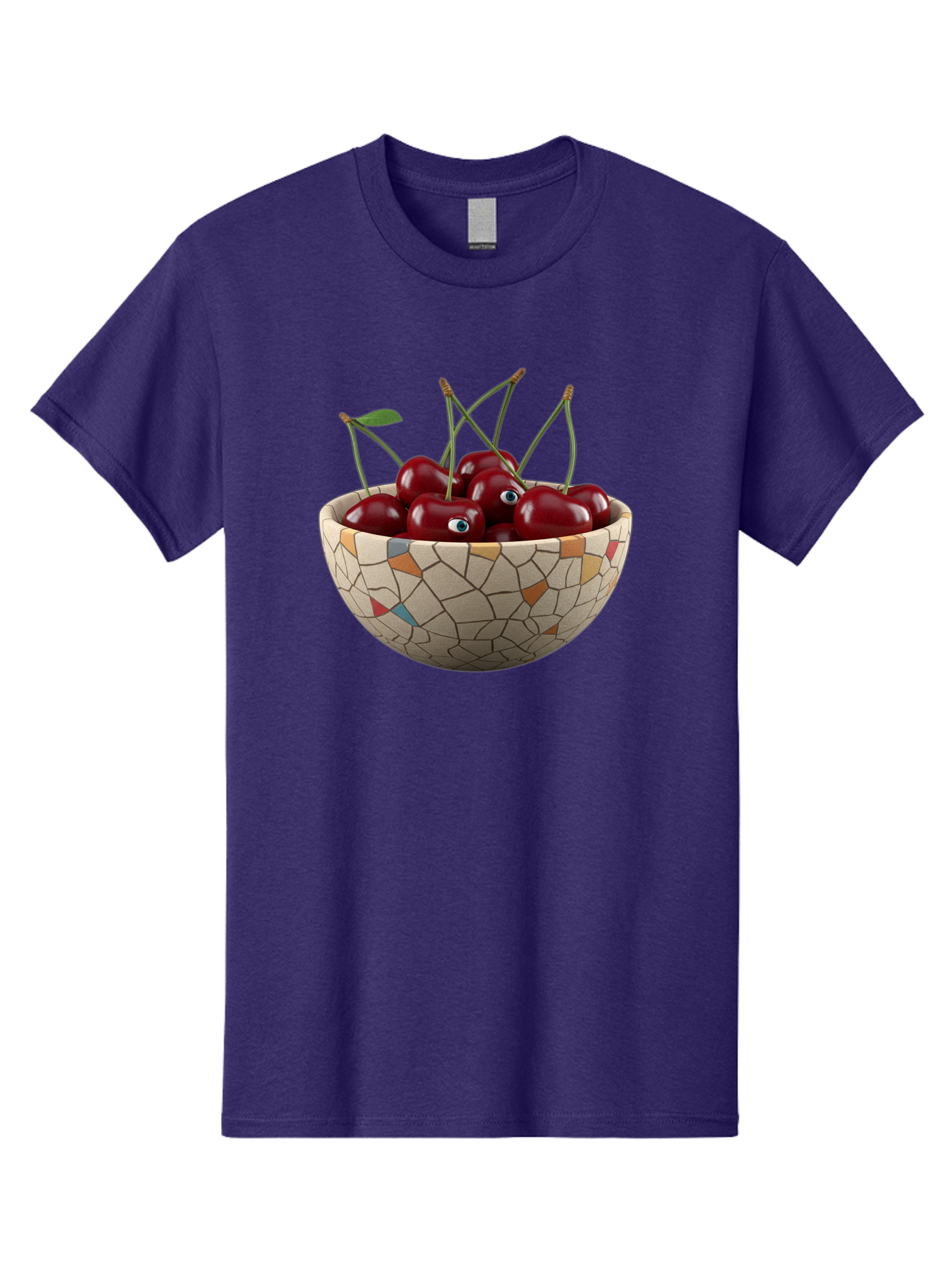 Cherries-In-Bowl-7 Men'S Graphic Tee, 100% Cotton, Comfortable Casual Summer Wear, Machine Washable, Vintage Camera, Old Camera, Antique Camera, Black Camera, Classic Photography, Photography Equipment, Nostalgic Device, Film Camera, Bai697