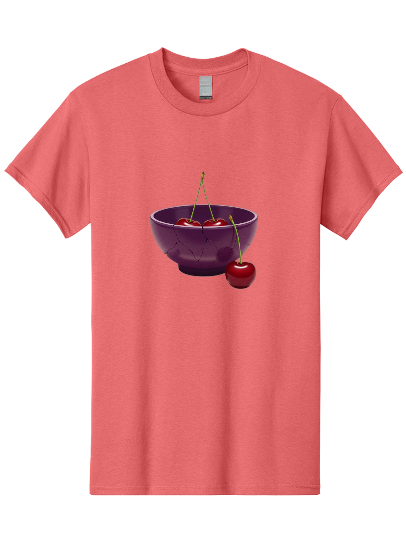 Cherries-In-Bowl Men'S Graphic Tee, 100% Cotton, Comfortable Casual Summer Wear, Machine Washable, Vintage Camera, Old Camera, Antique Camera, Black Camera, Classic Photography, Photography Equipment, Nostalgic Device, Film Camera, Camera Art Bai700