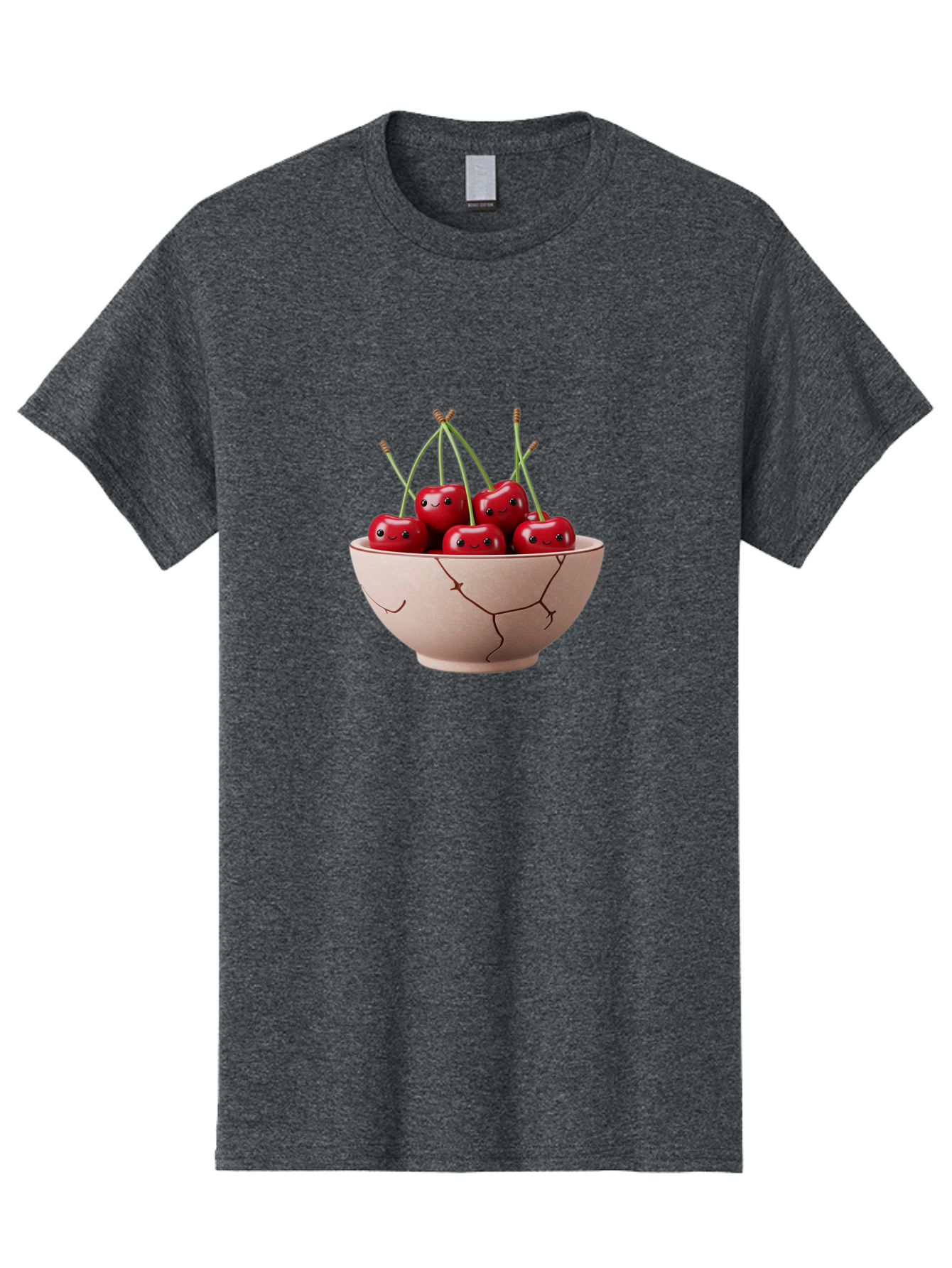 Cherries-In-Broken-Bowl Men'S Graphic Tee, 100% Cotton, Comfortable Casual Summer Wear, Machine Washable, Vintage Camera, Old Camera, Antique Camera, Black Camera, Classic Photography, Photography Equipment, Nostalgic Device, Film Camera, Bai701