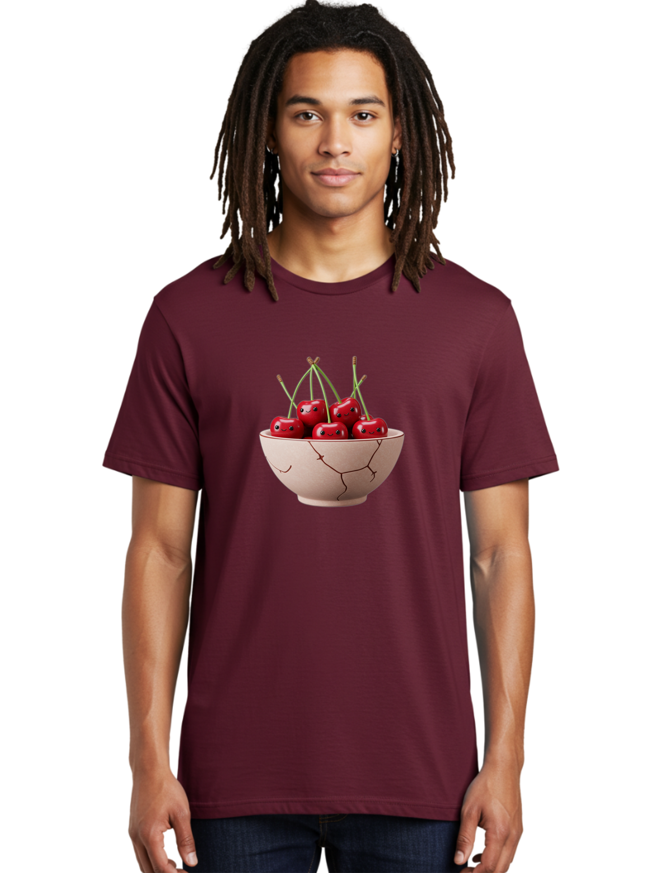 Cherries-In-Broken-Bowl Men'S Graphic Tee, 100% Cotton, Comfortable Casual Summer Wear, Machine Washable, Vintage Camera, Old Camera, Antique Camera, Black Camera, Classic Photography, Photography Equipment, Nostalgic Device, Film Camera, Bai701