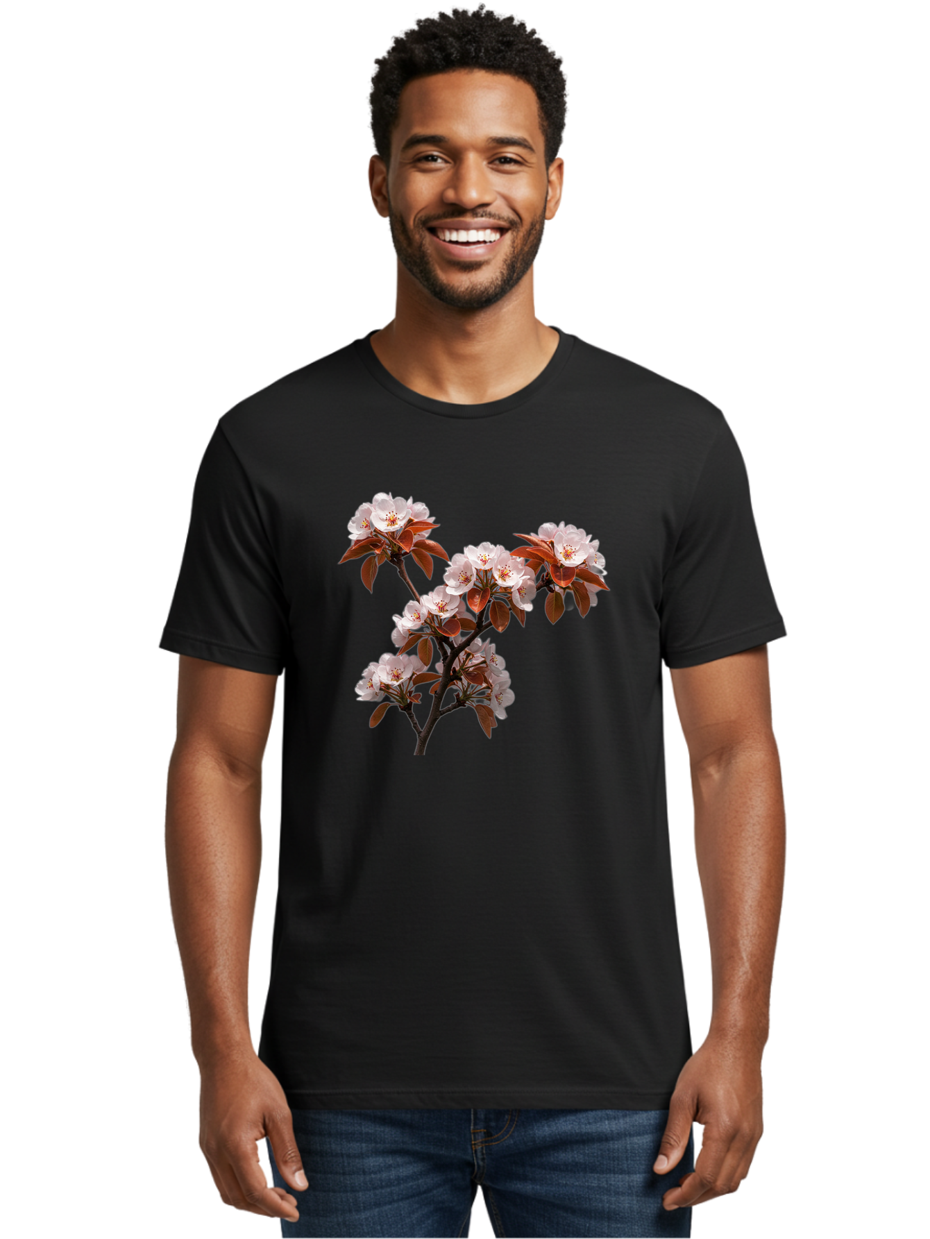 Cherry-Blossom-Branch Men'S Graphic Tee, 100% Cotton, Comfortable Casual Summer Wear, Machine Washable, Vintage Camera, Old Camera, Antique Camera, Black Camera, Classic Photography, Photography Equipment, Nostalgic Device, Film Camera, Bai718