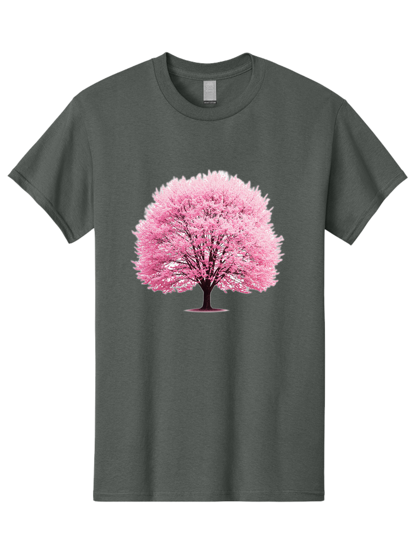 Cherry-Blossom-Tree-1 Men'S Graphic Tee, 100% Cotton, Comfortable Casual Summer Wear, Machine Washable, Vintage Camera, Old Camera, Antique Camera, Black Camera, Classic Photography, Photography Equipment, Nostalgic Device, Film Camera, Bai719