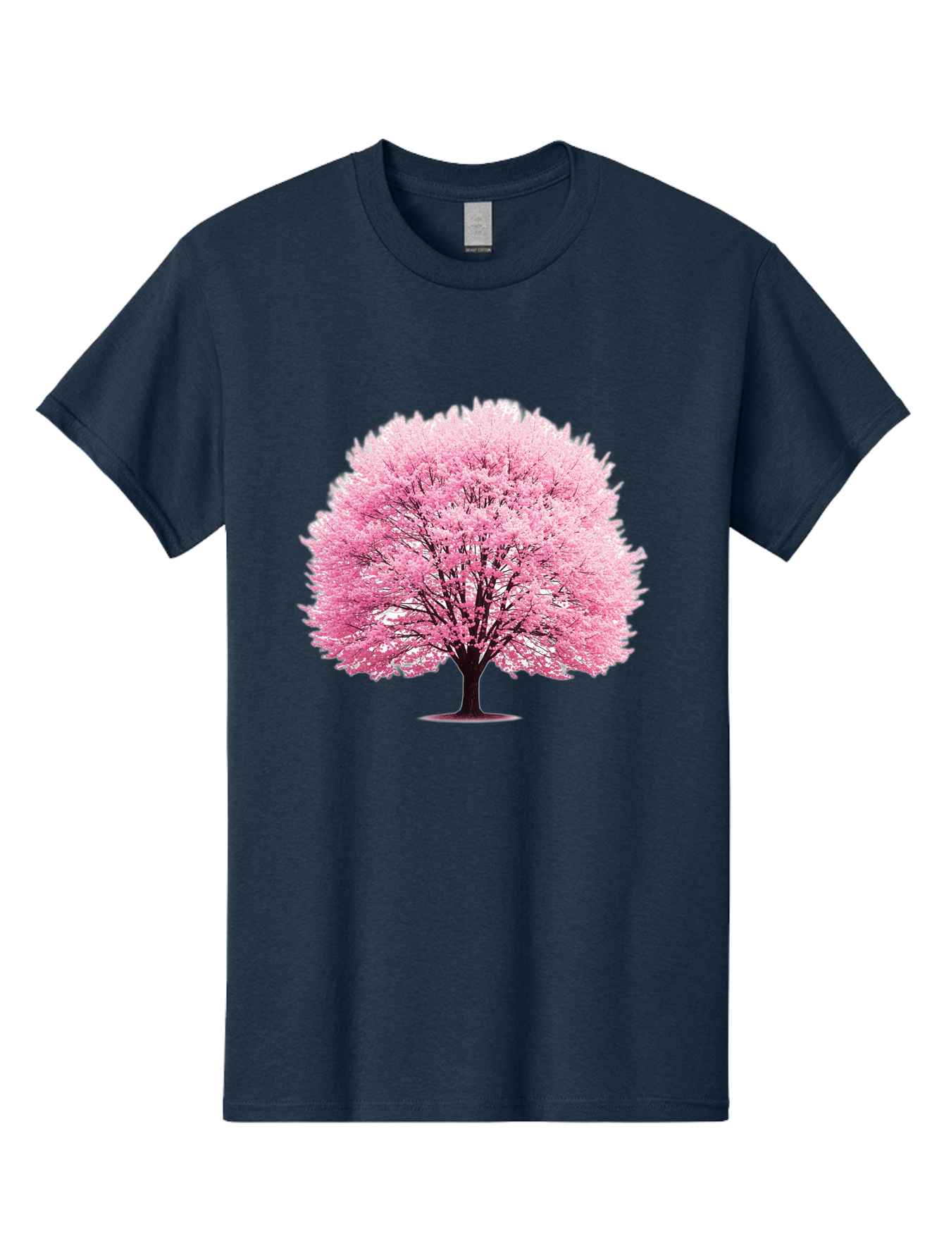 Cherry-Blossom-Tree-1 Men'S Graphic Tee, 100% Cotton, Comfortable Casual Summer Wear, Machine Washable, Vintage Camera, Old Camera, Antique Camera, Black Camera, Classic Photography, Photography Equipment, Nostalgic Device, Film Camera, Bai719