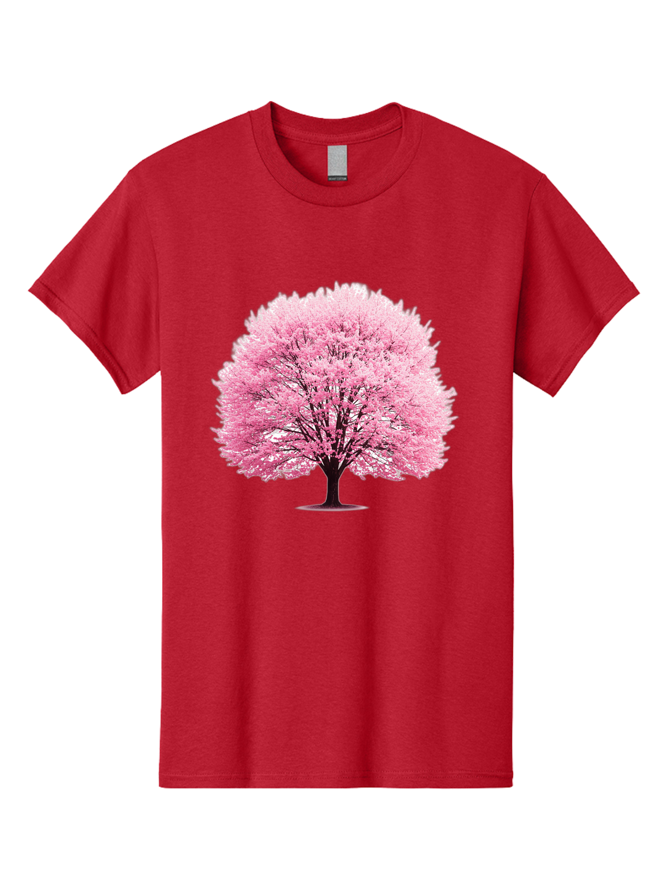 Cherry-Blossom-Tree-1 Men'S Graphic Tee, 100% Cotton, Comfortable Casual Summer Wear, Machine Washable, Vintage Camera, Old Camera, Antique Camera, Black Camera, Classic Photography, Photography Equipment, Nostalgic Device, Film Camera, Bai719