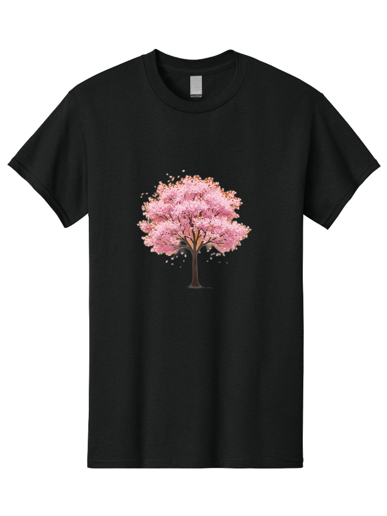 Cherry-Blossom-Tree-2 Men'S Graphic Tee, 100% Cotton, Comfortable Casual Summer Wear, Machine Washable, Vintage Camera, Old Camera, Antique Camera, Black Camera, Classic Photography, Photography Equipment, Nostalgic Device, Film Camera, Bai720