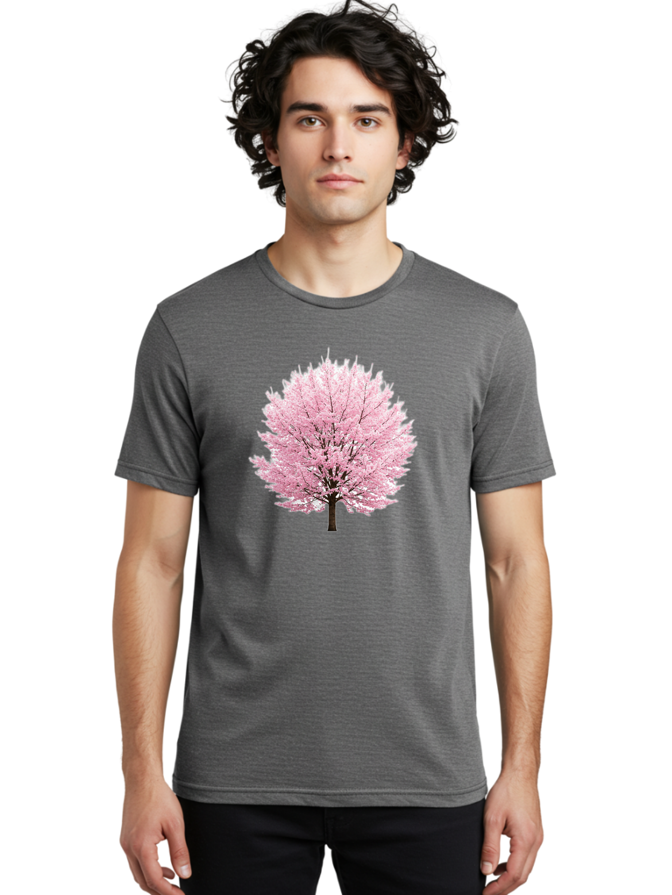 Cherry-Blossom-Tree Men'S Graphic Tee, 100% Cotton, Comfortable Casual Summer Wear, Machine Washable, Vintage Camera, Old Camera, Antique Camera, Black Camera, Classic Photography, Photography Equipment, Nostalgic Device, Film Camera, Bai721