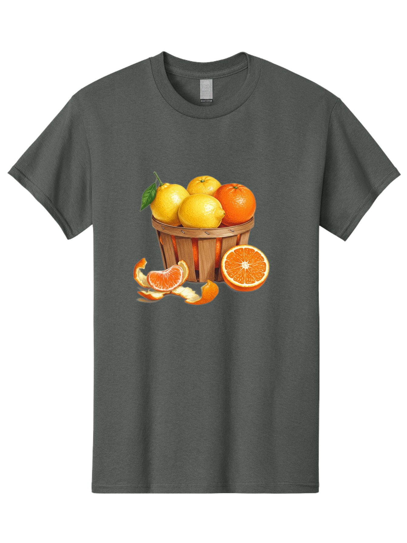 Citrus-Fruits-In-Basket Men'S Graphic Tee, 100% Cotton, Comfortable Casual Summer Wear, Machine Washable, Vintage Camera, Old Camera, Antique Camera, Black Camera, Classic Photography, Photography Equipment, Nostalgic Device, Film Camera, Bai724
