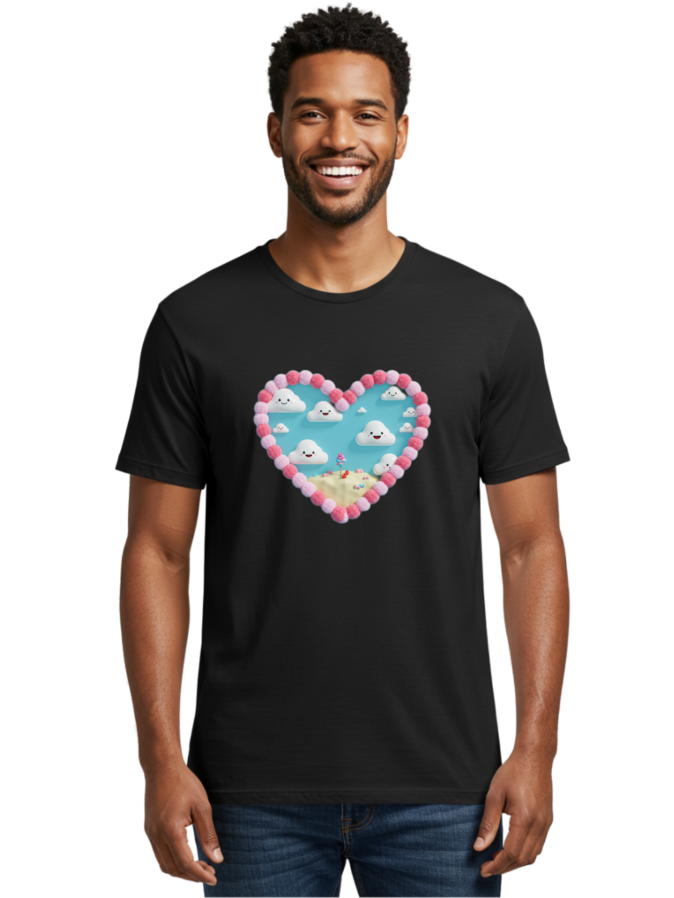 Clouds-Heart Men'S Graphic Tee, 100% Cotton, Comfortable Casual Summer Wear, Machine Washable, Vintage Camera, Old Camera, Antique Camera, Black Camera, Classic Photography, Photography Equipment, Nostalgic Device, Film Camera, Camera Art Bai725