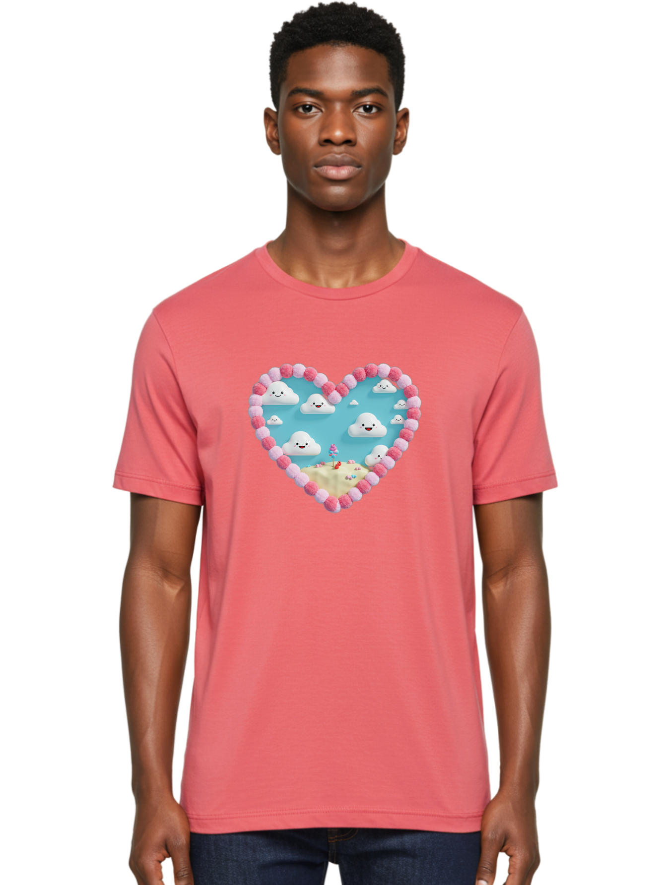 Clouds-Heart Men'S Graphic Tee, 100% Cotton, Comfortable Casual Summer Wear, Machine Washable, Vintage Camera, Old Camera, Antique Camera, Black Camera, Classic Photography, Photography Equipment, Nostalgic Device, Film Camera, Camera Art Bai725