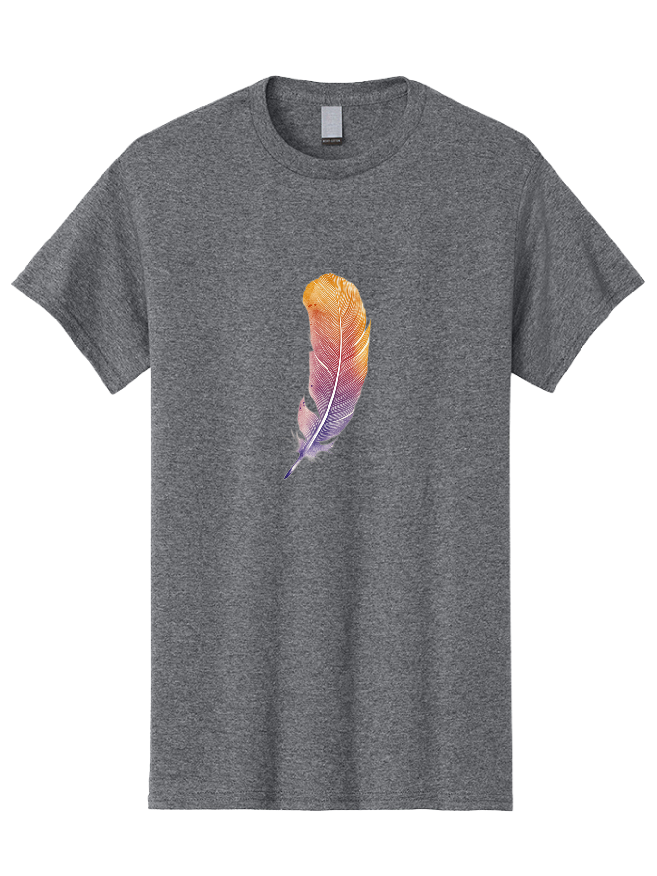 Colorful-Feather-1 Men'S Graphic Tee, 100% Cotton, Comfortable Casual Summer Wear, Machine Washable, Vintage Camera, Old Camera, Antique Camera, Black Camera, Classic Photography, Photography Equipment, Nostalgic Device, Film Camera, Bai727