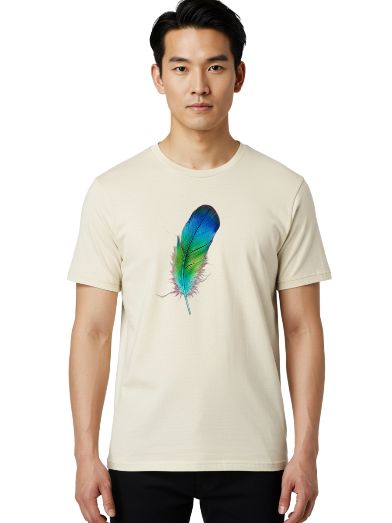 Colorful-Feather Men'S Graphic Tee, 100% Cotton, Comfortable Casual Summer Wear, Machine Washable, Vintage Camera, Old Camera, Antique Camera, Black Camera, Classic Photography, Photography Equipment, Nostalgic Device, Film Camera, Camera Art Bai728