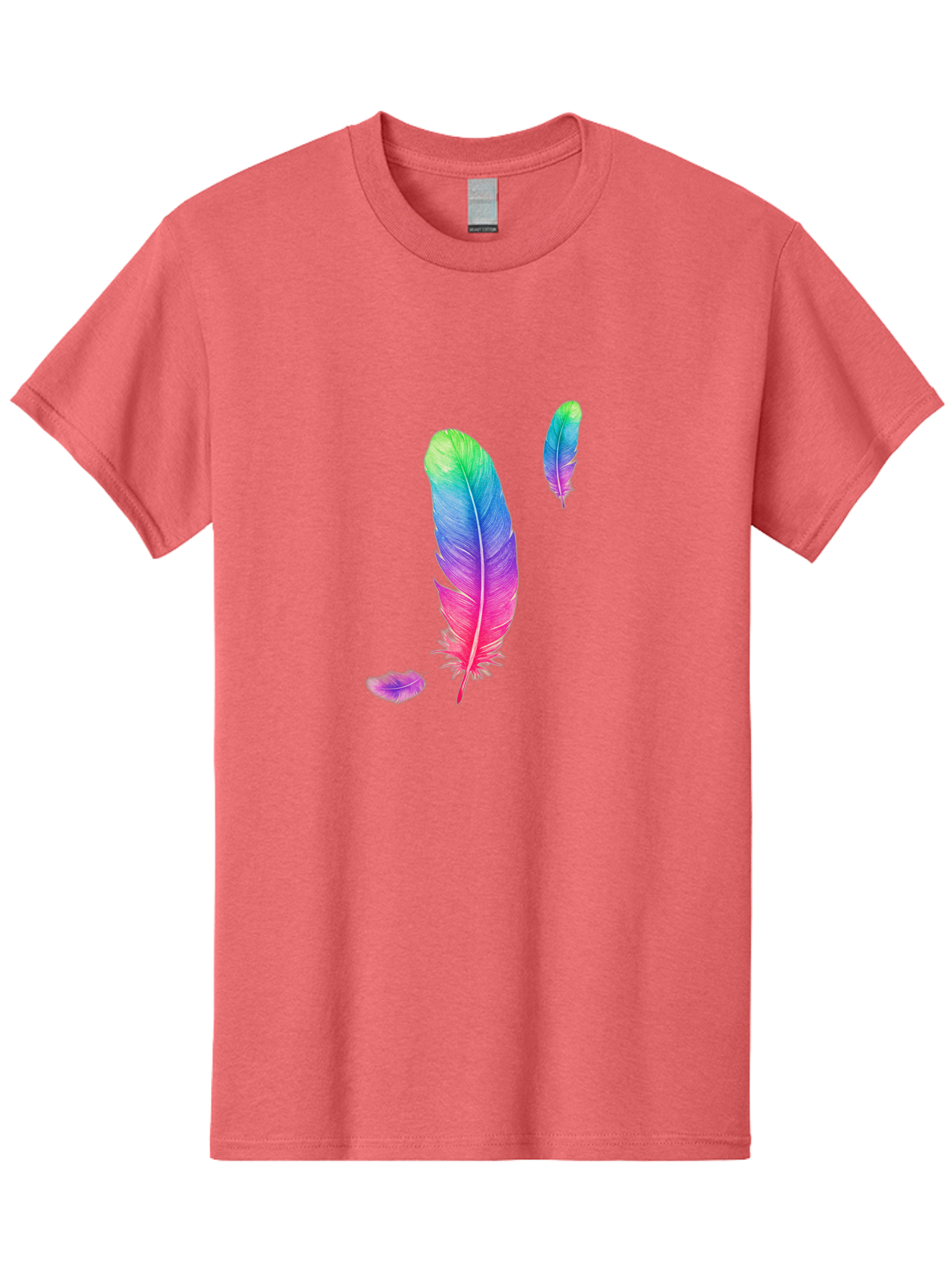 Colorful-Feathers-1 Men'S Graphic Tee, 100% Cotton, Comfortable Casual Summer Wear, Machine Washable, Vintage Camera, Old Camera, Antique Camera, Black Camera, Classic Photography, Photography Equipment, Nostalgic Device, Film Camera, Bai729