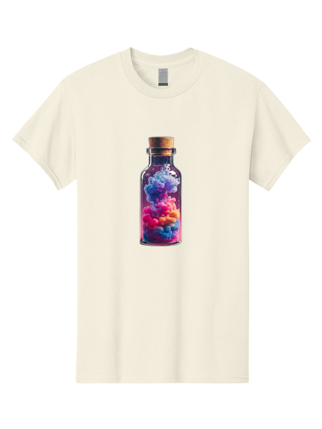 Colorful-Smoke-In-Bottle Men'S Graphic Tee, 100% Cotton, Comfortable Casual Summer Wear, Machine Washable, Vintage Camera, Old Camera, Antique Camera, Black Camera, Classic Photography, Photography Equipment, Nostalgic Device, Film Camera, Bai731