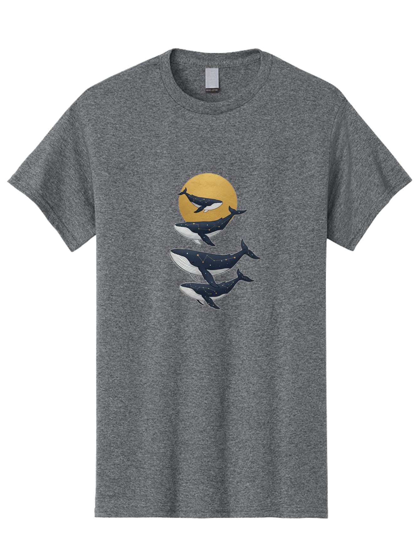 Constellation-Whales Men'S Graphic Tee, 100% Cotton, Comfortable Casual Summer Wear, Machine Washable, Vintage Camera, Old Camera, Antique Camera, Black Camera, Classic Photography, Photography Equipment, Nostalgic Device, Film Camera, Bai733