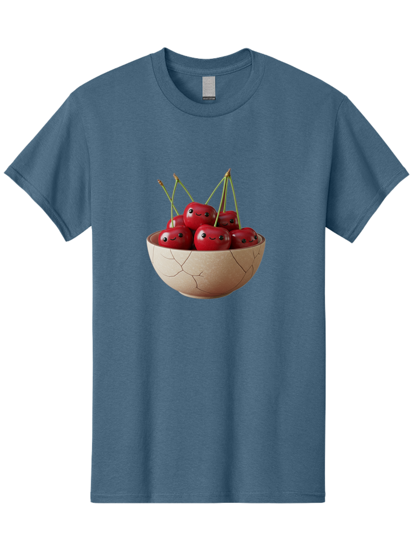 Cracked-Bowl-Cherries-1 Men'S Graphic Tee, 100% Cotton, Comfortable Casual Summer Wear, Machine Washable, Vintage Camera, Old Camera, Antique Camera, Black Camera, Classic Photography, Photography Equipment, Nostalgic Device, Film Camera, Bai738
