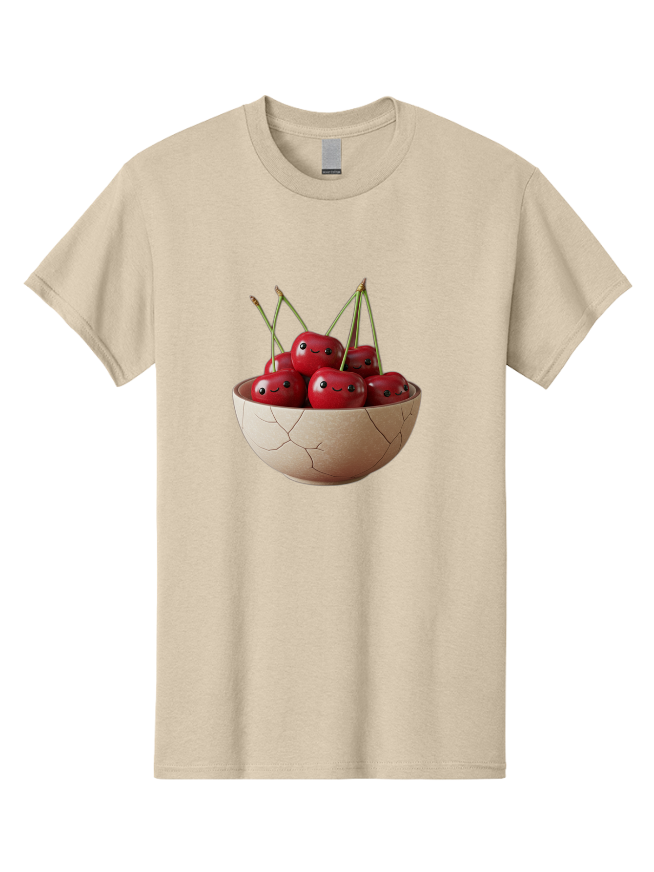 Cracked-Bowl-Cherries-1 Men'S Graphic Tee, 100% Cotton, Comfortable Casual Summer Wear, Machine Washable, Vintage Camera, Old Camera, Antique Camera, Black Camera, Classic Photography, Photography Equipment, Nostalgic Device, Film Camera, Bai738