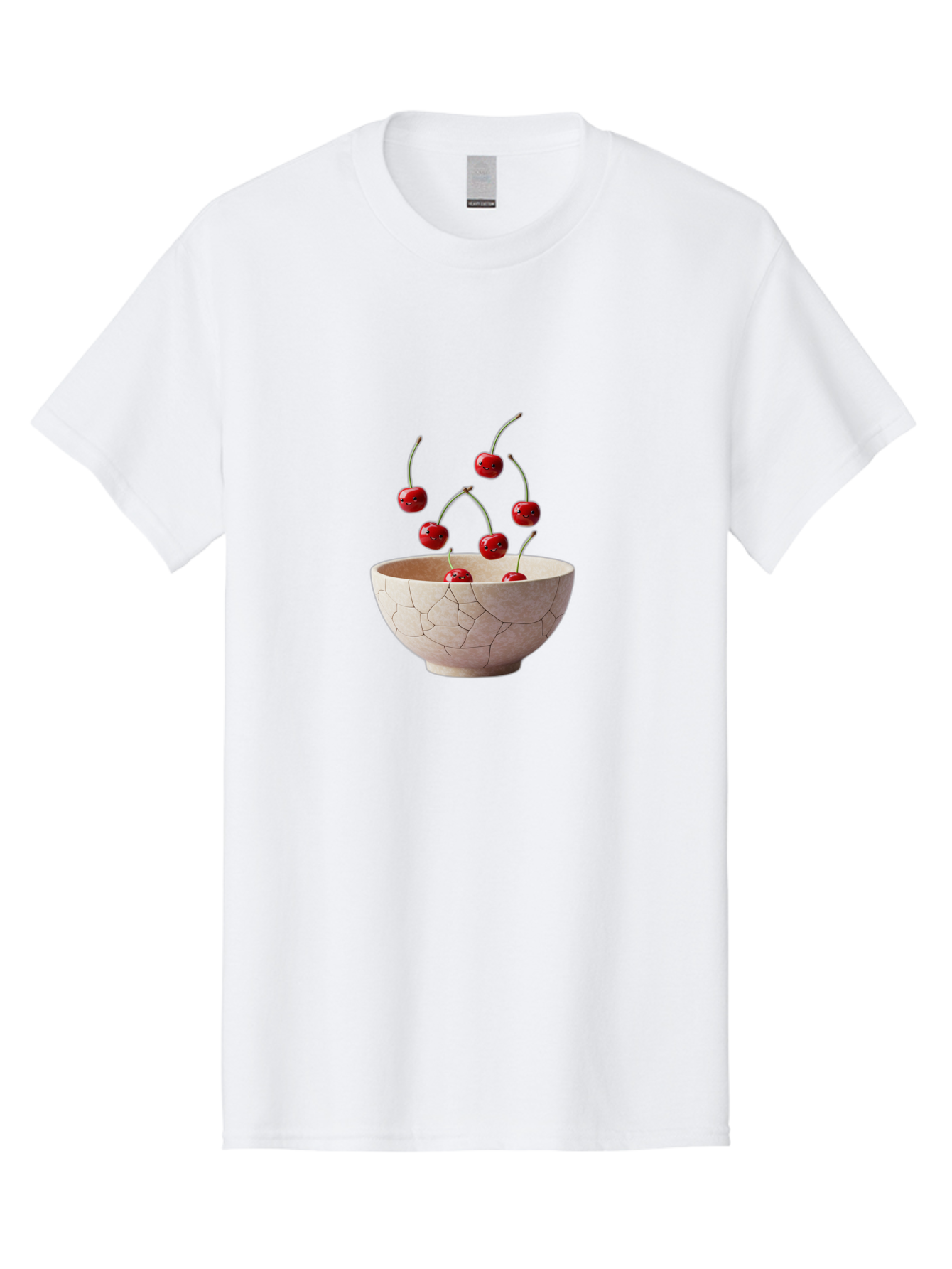 Cracked-Bowl-Cherries-3 Men'S Graphic Tee, 100% Cotton, Comfortable Casual Summer Wear, Machine Washable, Vintage Camera, Old Camera, Antique Camera, Black Camera, Classic Photography, Photography Equipment, Nostalgic Device, Film Camera, Bai740