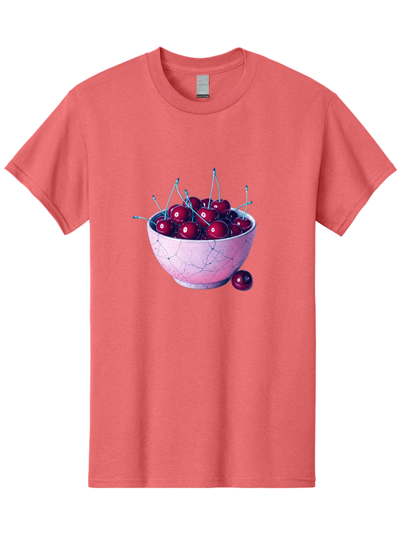 Cracked-Bowl-Of-Cherries Men'S Graphic Tee, 100% Cotton, Comfortable Casual Summer Wear, Machine Washable, Vintage Camera, Old Camera, Antique Camera, Black Camera, Classic Photography, Photography Equipment, Nostalgic Device, Film Camera, Bai743