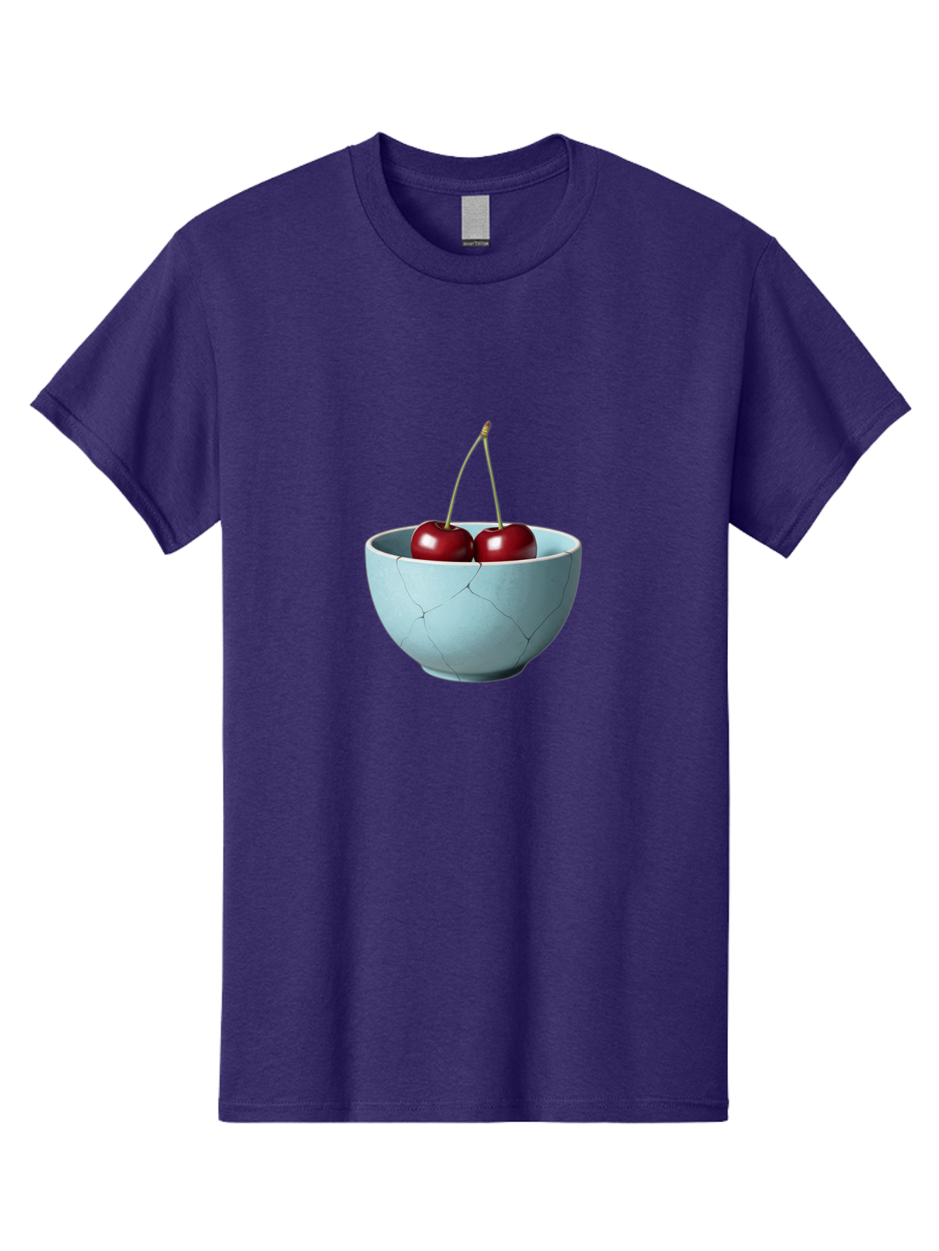 Cracked-White-Bowl-Cherries Men'S Graphic Tee, 100% Cotton, Comfortable Casual Summer Wear, Machine Washable, Vintage Camera, Old Camera, Antique Camera, Black Camera, Classic Photography, Photography Equipment, Nostalgic Device, Film Camera, Bai748