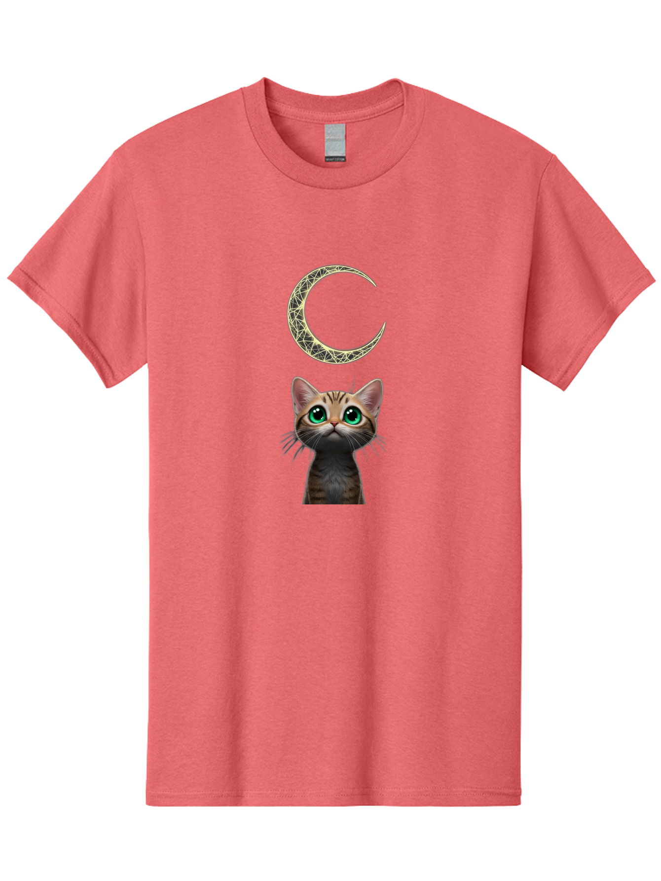 Crescent-Moon-Cat Men'S Graphic Tee, 100% Cotton, Comfortable Casual Summer Wear, Machine Washable, Vintage Camera, Old Camera, Antique Camera, Black Camera, Classic Photography, Photography Equipment, Nostalgic Device, Film Camera, Camera Art Bai749