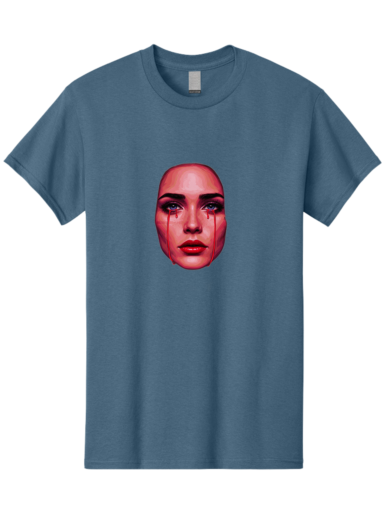 Crying-Face Men'S Graphic Tee, 100% Cotton, Comfortable Casual Summer Wear, Machine Washable, Vintage Camera, Old Camera, Antique Camera, Black Camera, Classic Photography, Photography Equipment, Nostalgic Device, Film Camera, Camera Art Bai756