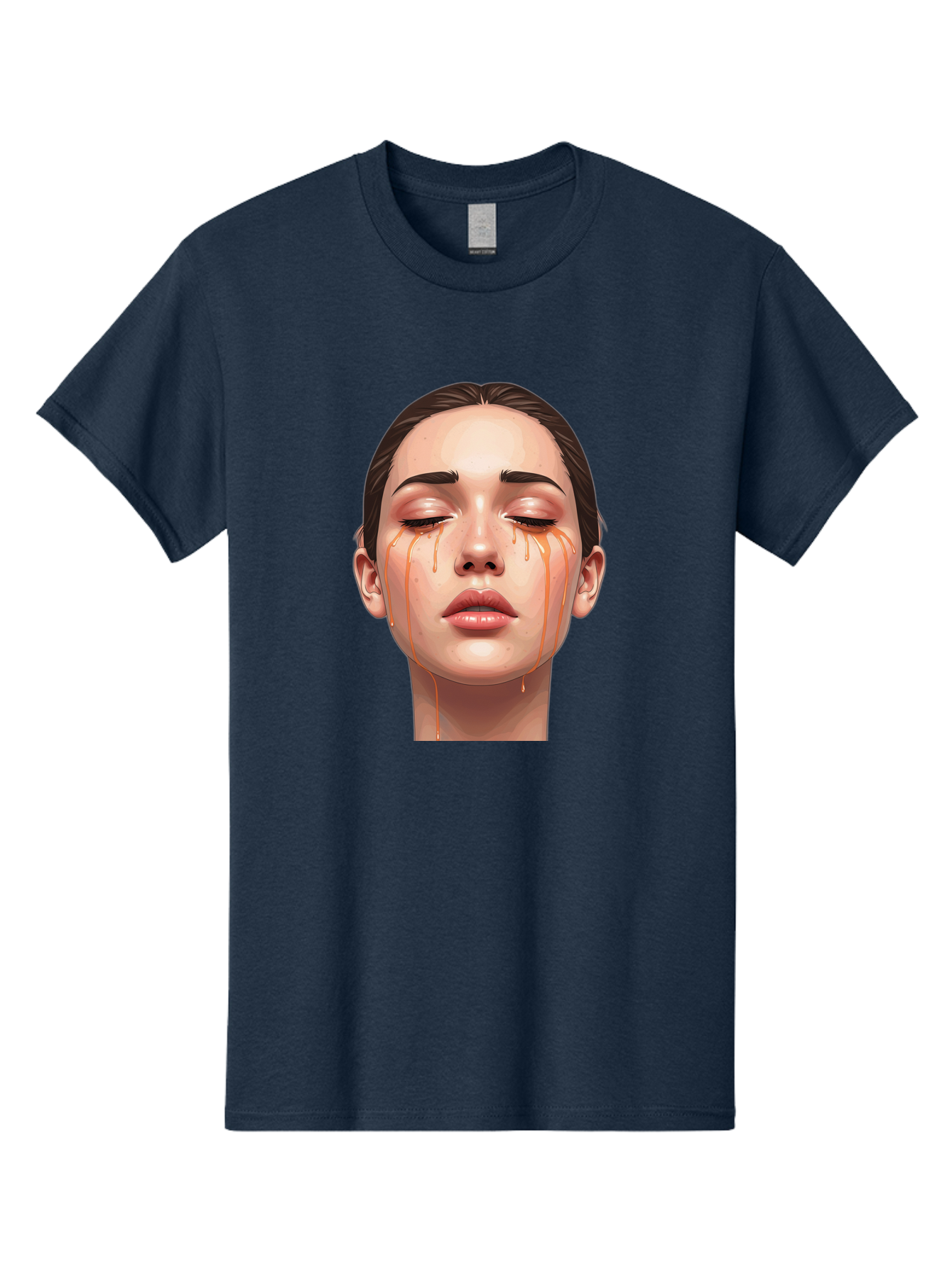 Crying-Woman-1 Men'S Graphic Tee, 100% Cotton, Comfortable Casual Summer Wear, Machine Washable, Vintage Camera, Old Camera, Antique Camera, Black Camera, Classic Photography, Photography Equipment, Nostalgic Device, Film Camera, Camera Art Bai757