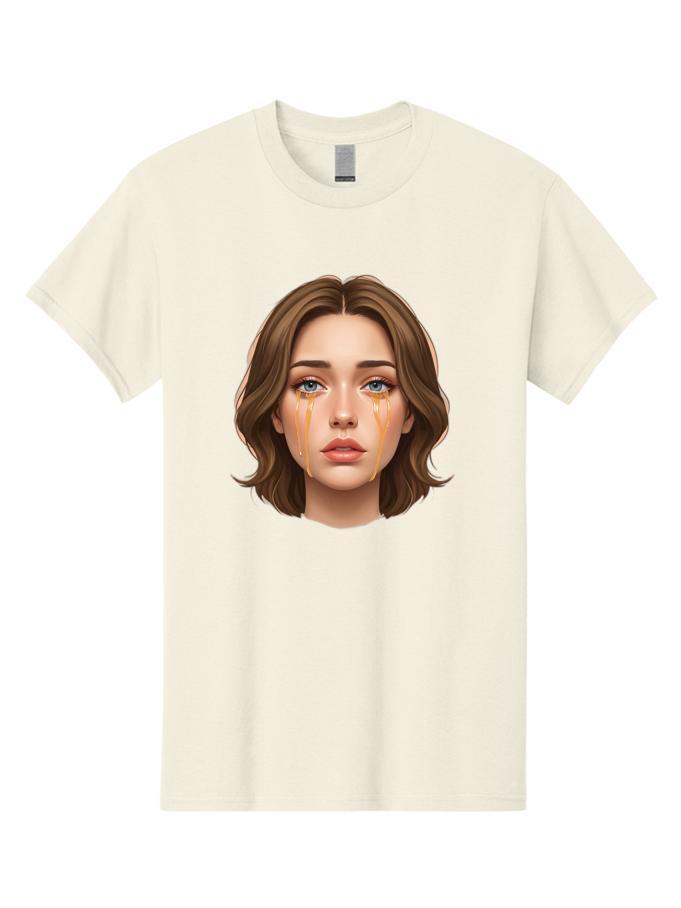Crying-Woman-2 Men'S Graphic Tee, 100% Cotton, Comfortable Casual Summer Wear, Machine Washable, Vintage Camera, Old Camera, Antique Camera, Black Camera, Classic Photography, Photography Equipment, Nostalgic Device, Film Camera, Camera Art Bai758