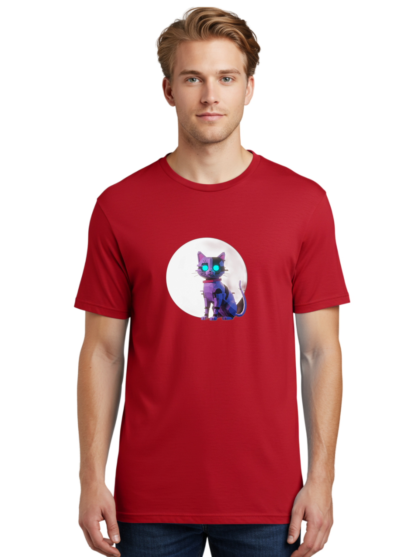 Cybernetic-Cat Men'S Graphic Tee, 100% Cotton, Comfortable Casual Summer Wear, Machine Washable, Vintage Camera, Old Camera, Antique Camera, Black Camera, Classic Photography, Photography Equipment, Nostalgic Device, Film Camera, Camera Art Bai767