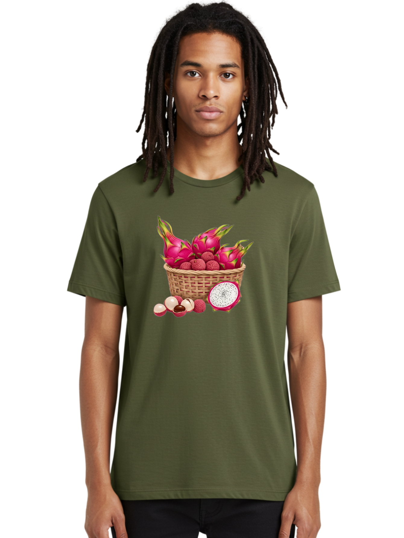 Dragon-Fruit-And-Lychee Men'S Graphic Tee, 100% Cotton, Comfortable Casual Summer Wear, Machine Washable, Vintage Camera, Old Camera, Antique Camera, Black Camera, Classic Photography, Photography Equipment, Nostalgic Device, Film Camera, Bai770