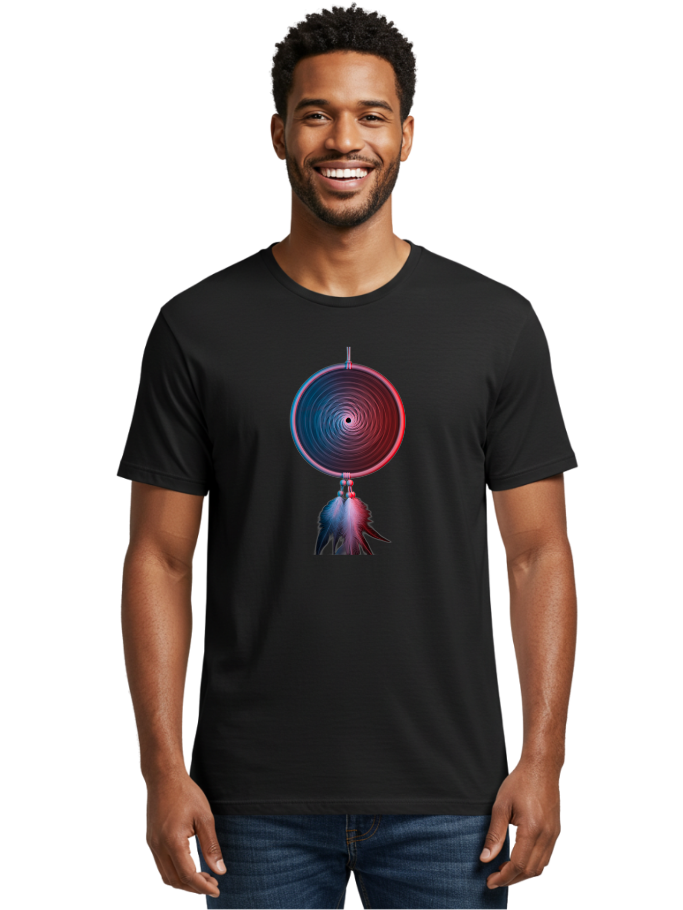 Dreamcatcher-3 Men'S Graphic Tee, 100% Cotton, Comfortable Casual Summer Wear, Machine Washable, Vintage Camera, Old Camera, Antique Camera, Black Camera, Classic Photography, Photography Equipment, Nostalgic Device, Film Camera, Camera Art Bai773